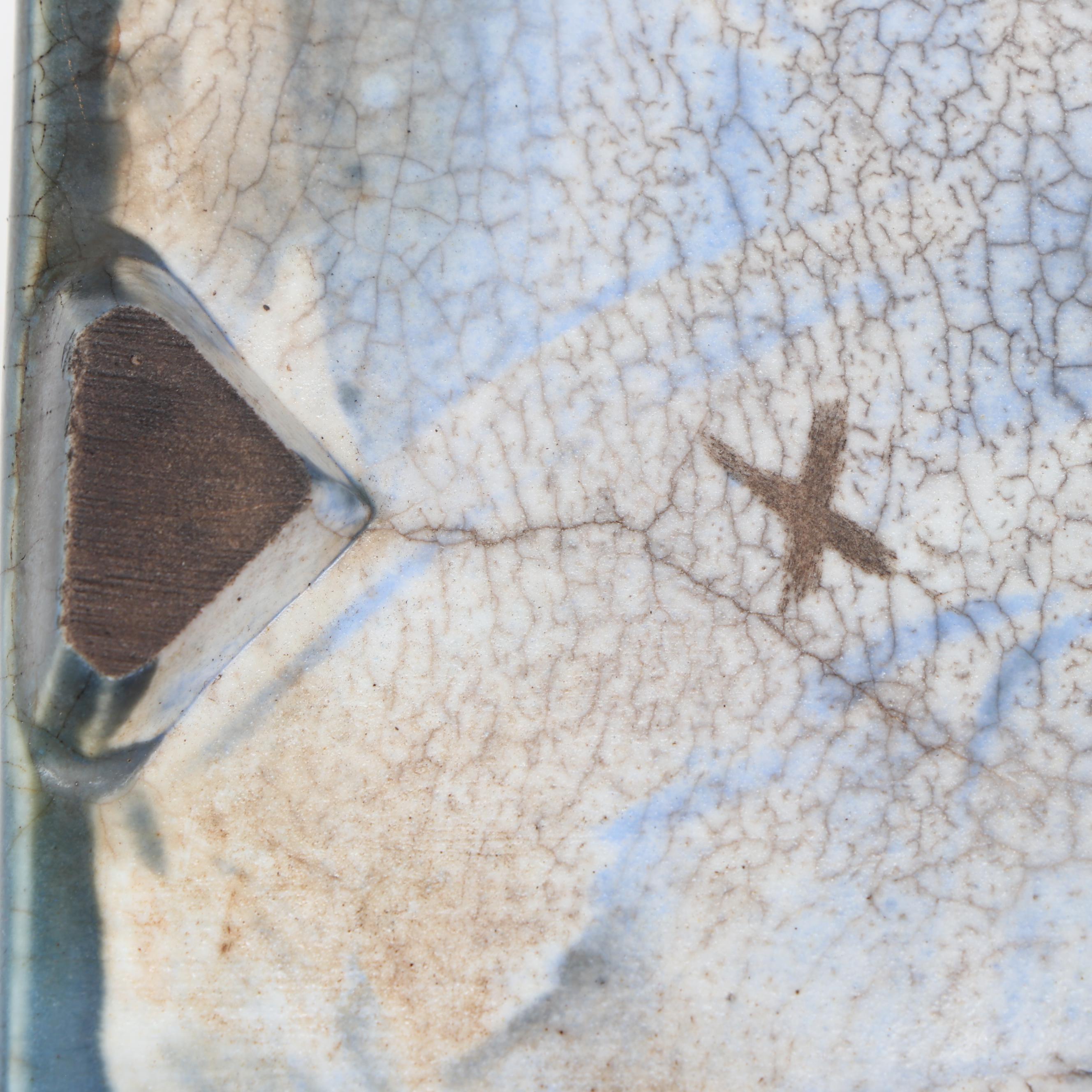 Rookwood Pottery Rooster Trivet, 1925