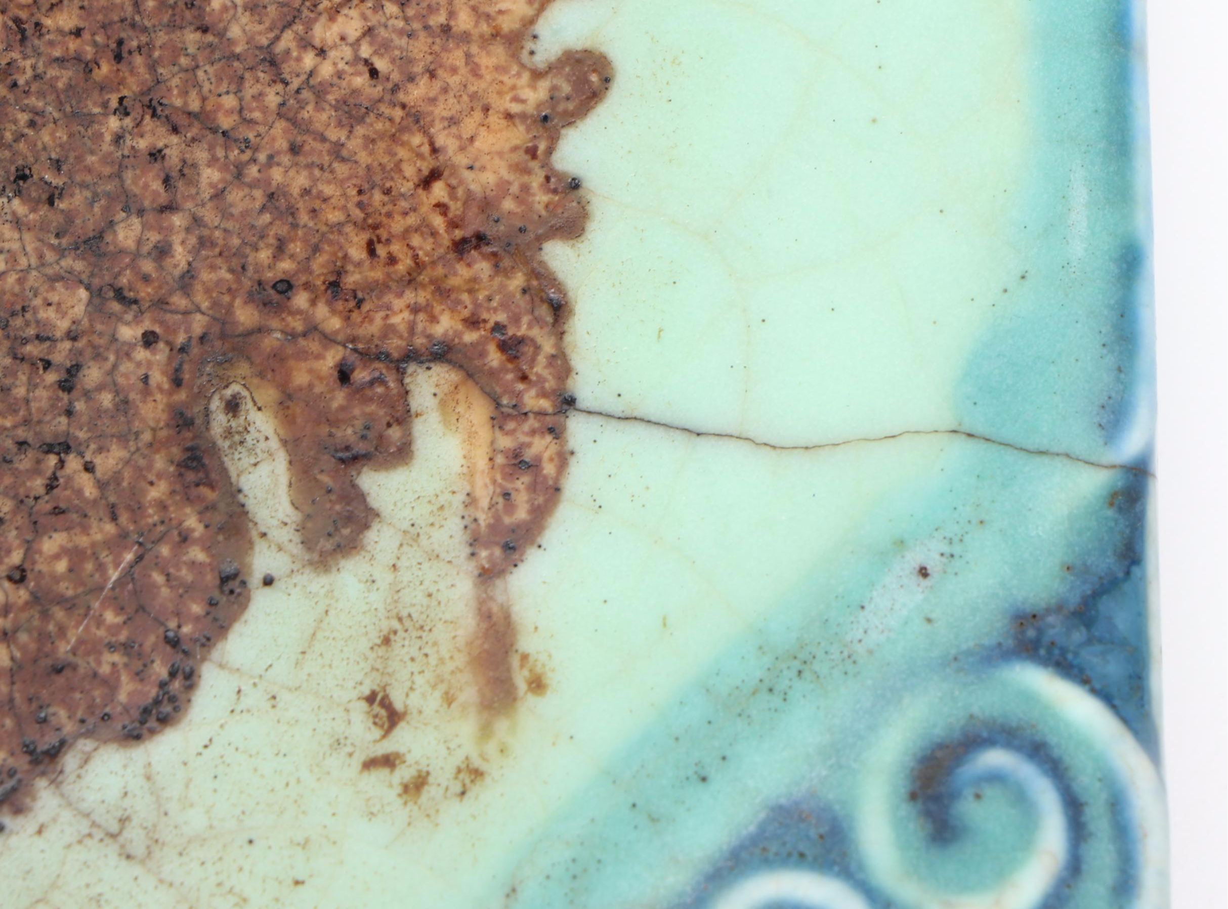 Rookwood Pottery Rooster Trivet, 1925