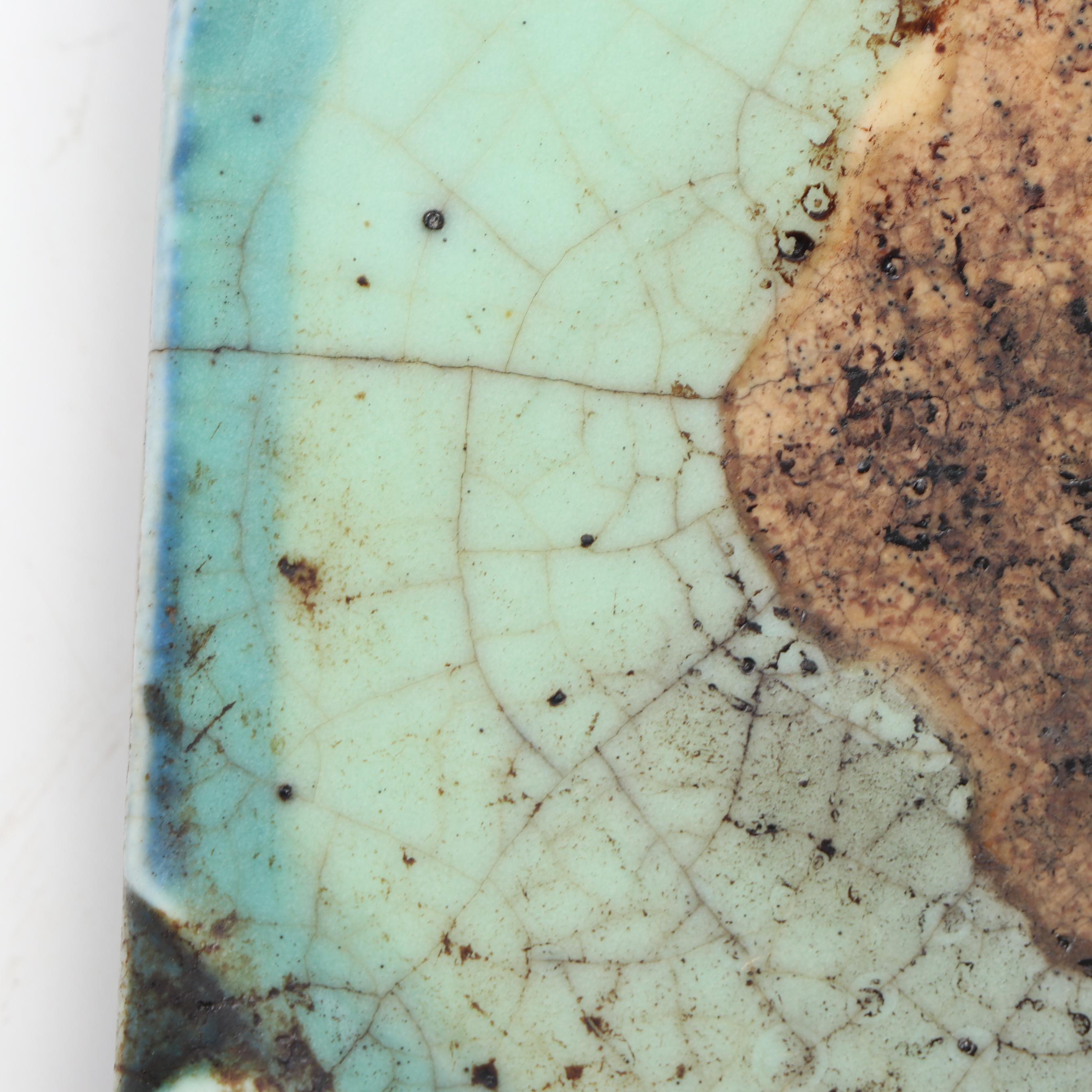 Rookwood Pottery Rooster Trivet, 1925