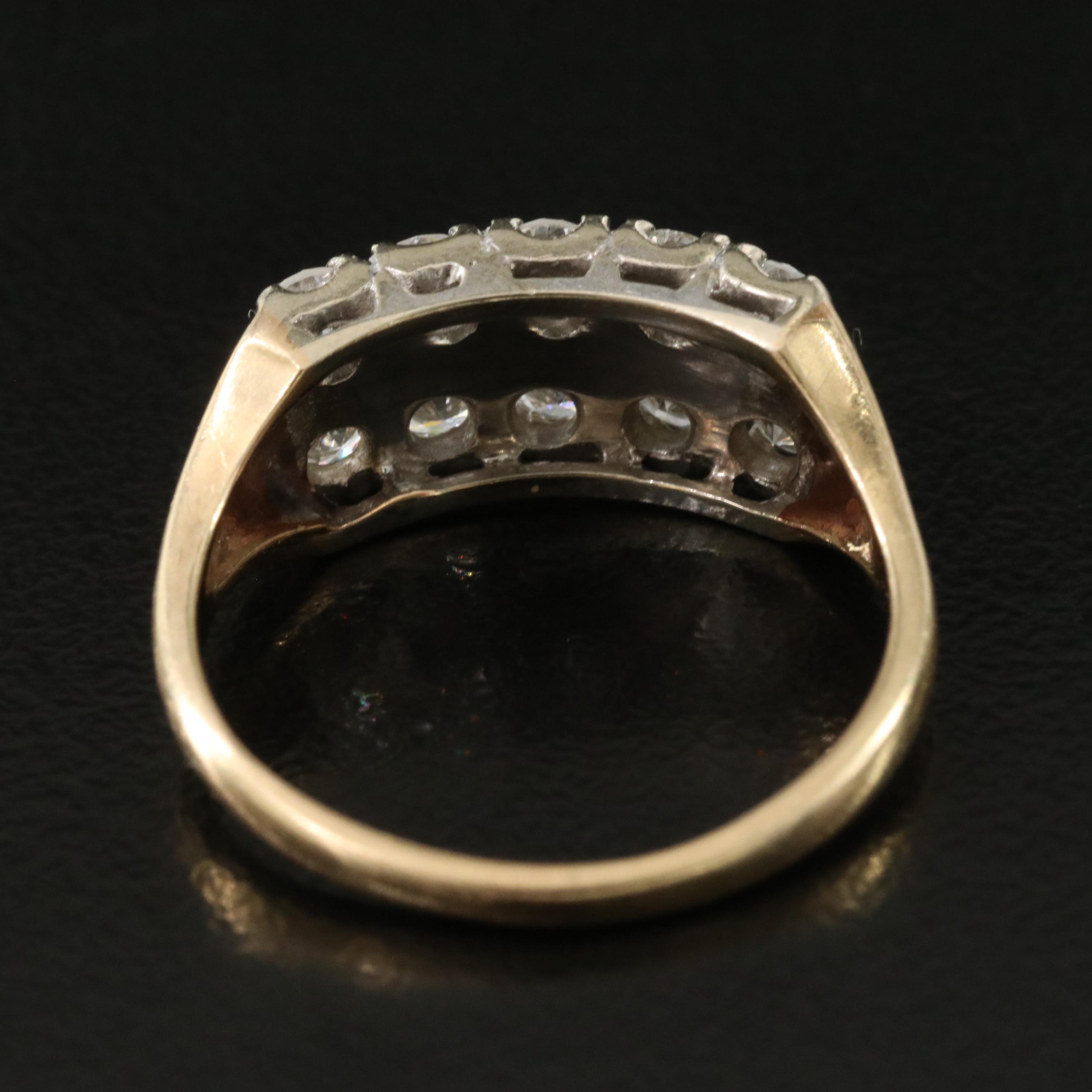 14K 0.80 CTW Diamond Ring