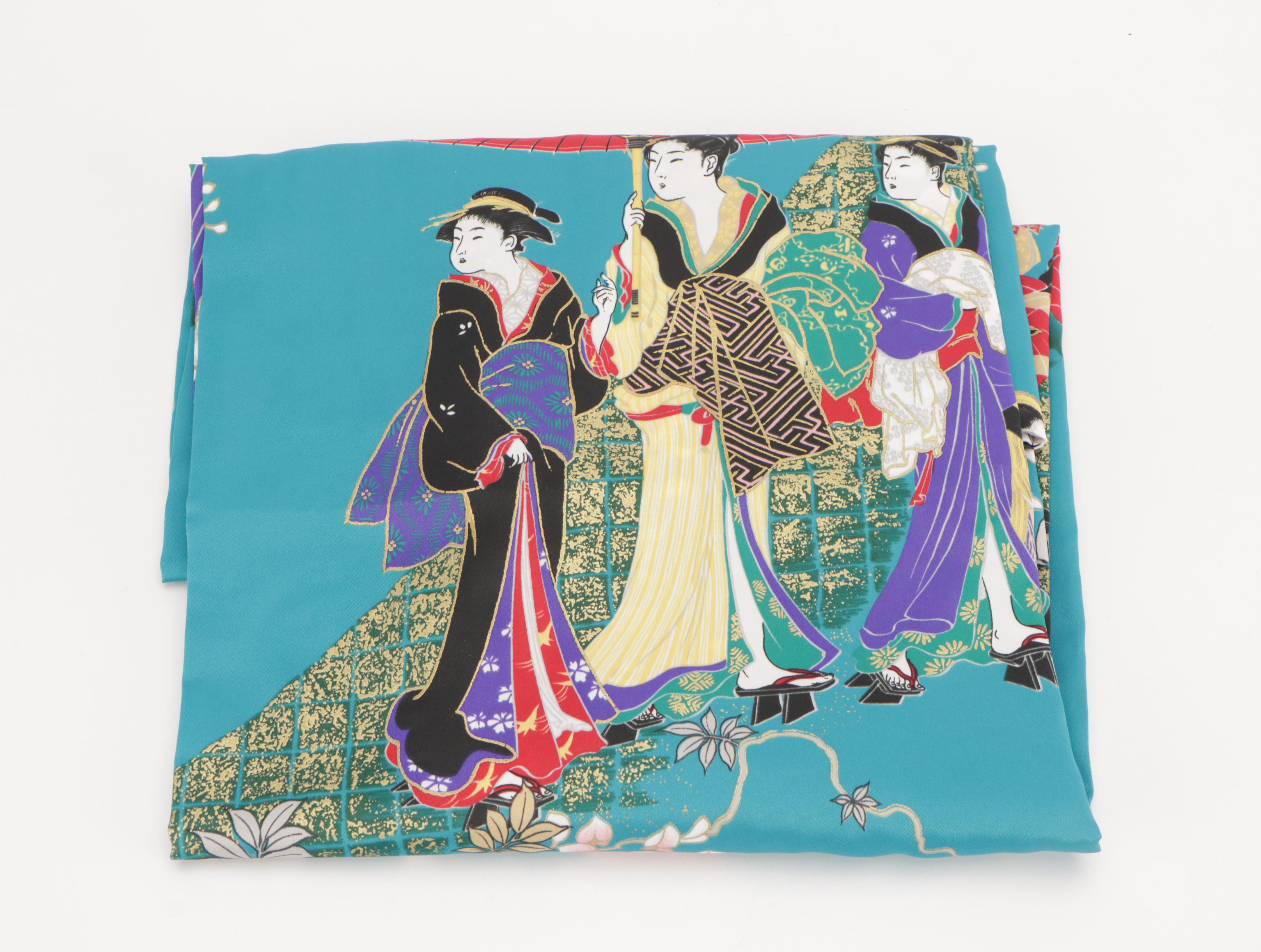 Pashmina Shawls, Cashmere/Silk Fringe Scarf and Monticello Printed Silk Scarf