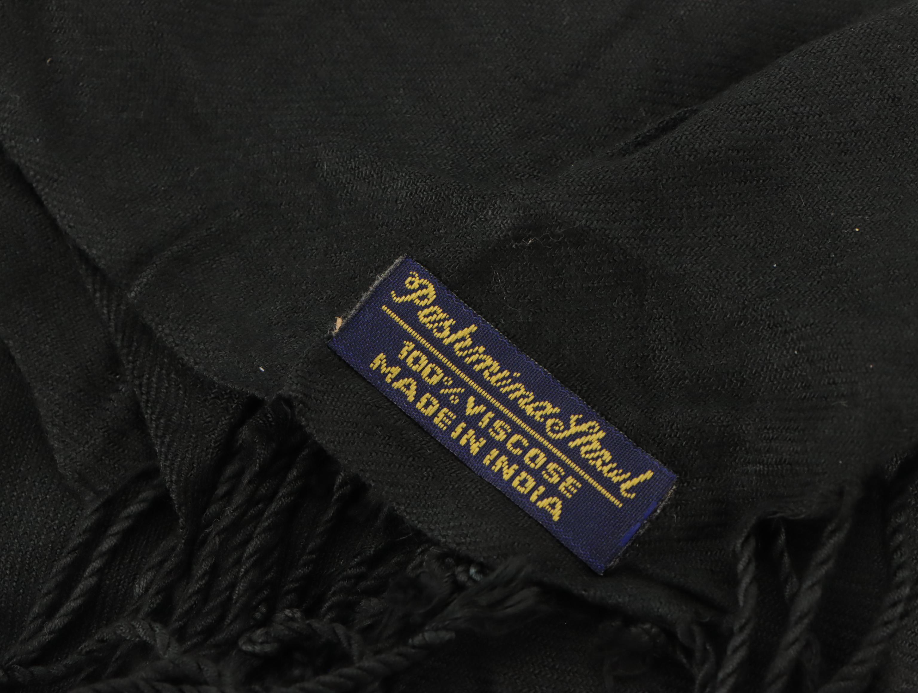 Pashmina Shawls, Cashmere/Silk Fringe Scarf and Monticello Printed Silk Scarf