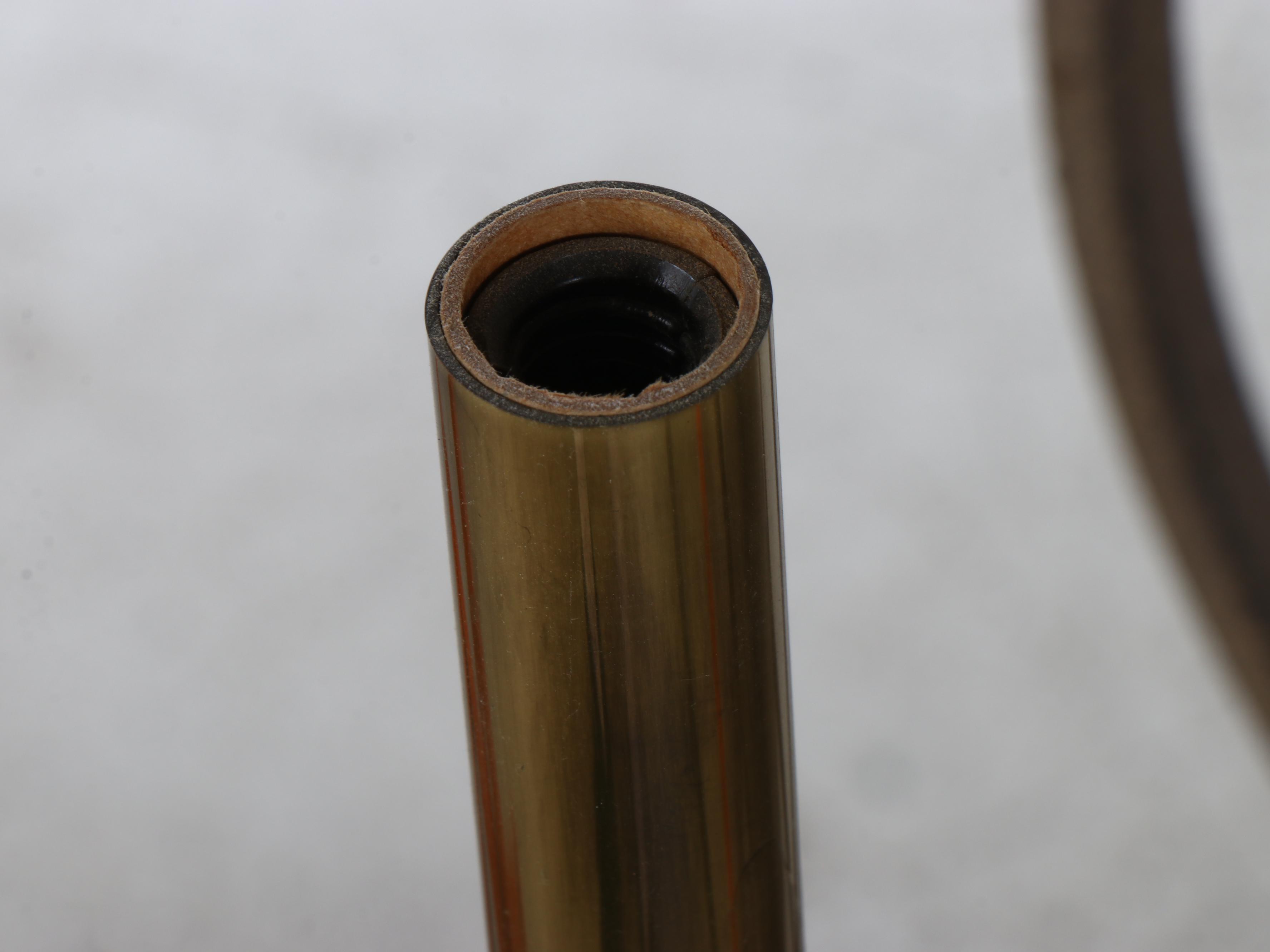 Contemporary Bronze Finish Nine-Arm Chandelier with Black Clip-On Shades