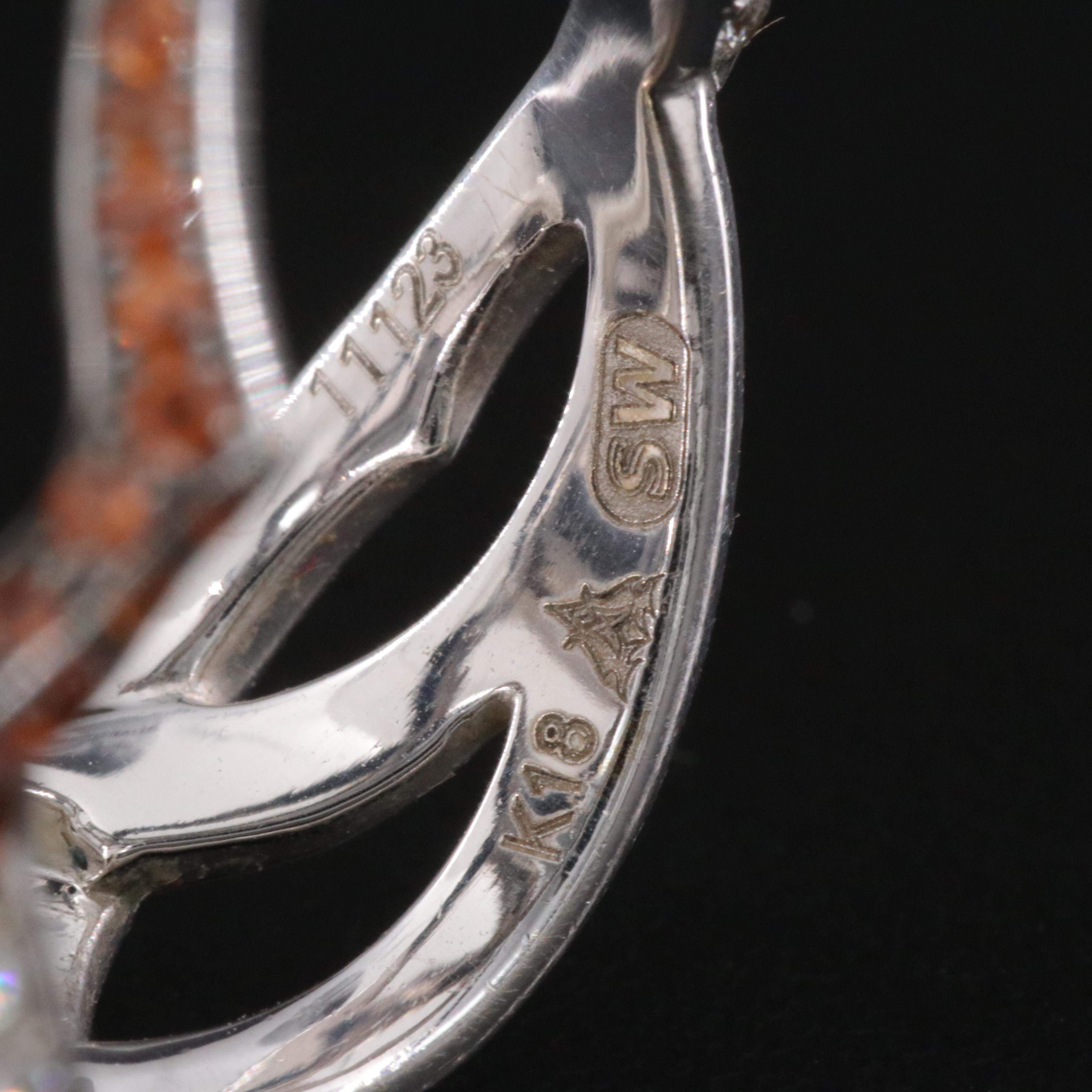 Stephen Webster 18K Quartz Doublet, Sapphire and Diamond Ring