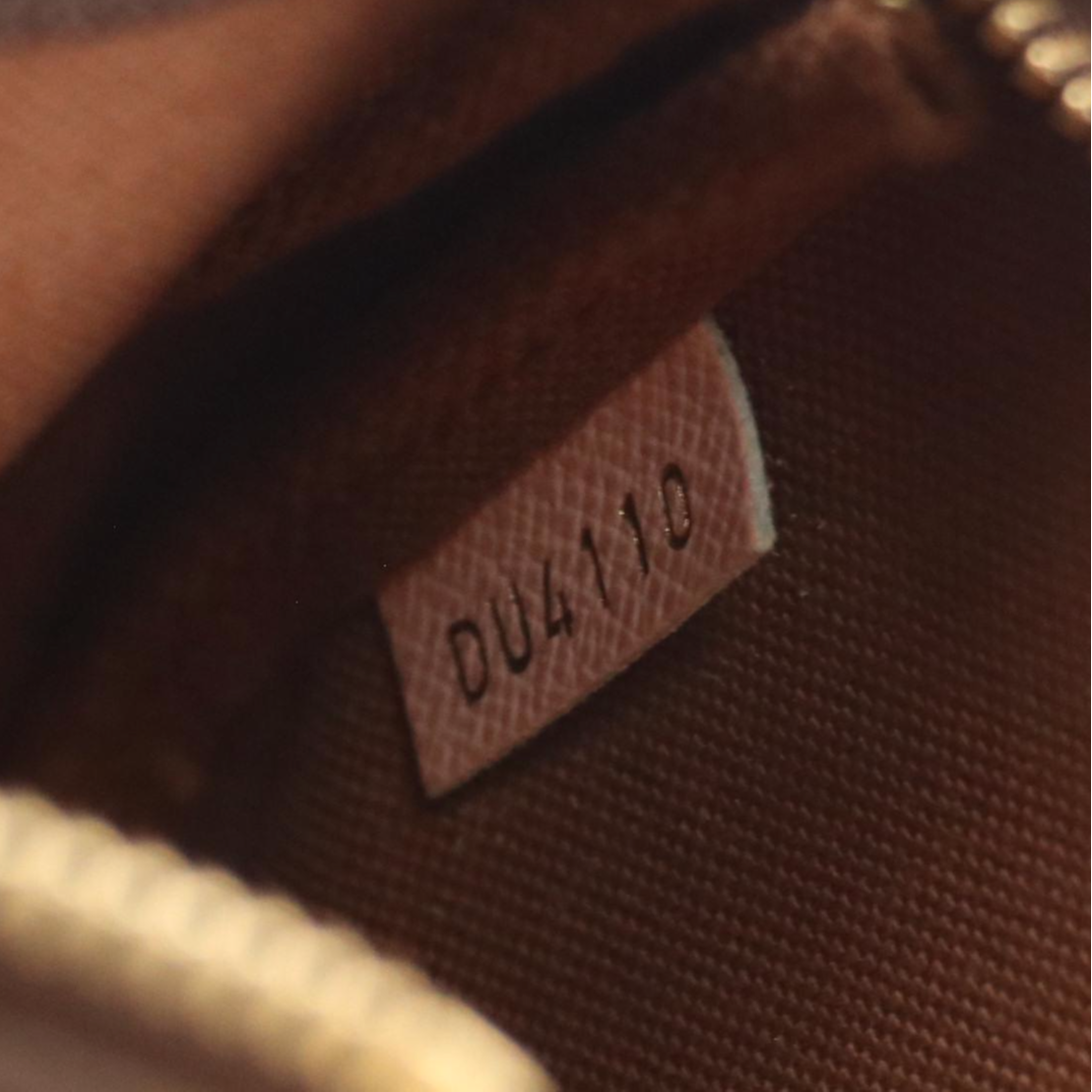 Louis Vuittion '1 Rue Scribe' Monogram Canvas Mini Accessories Pochette Bag