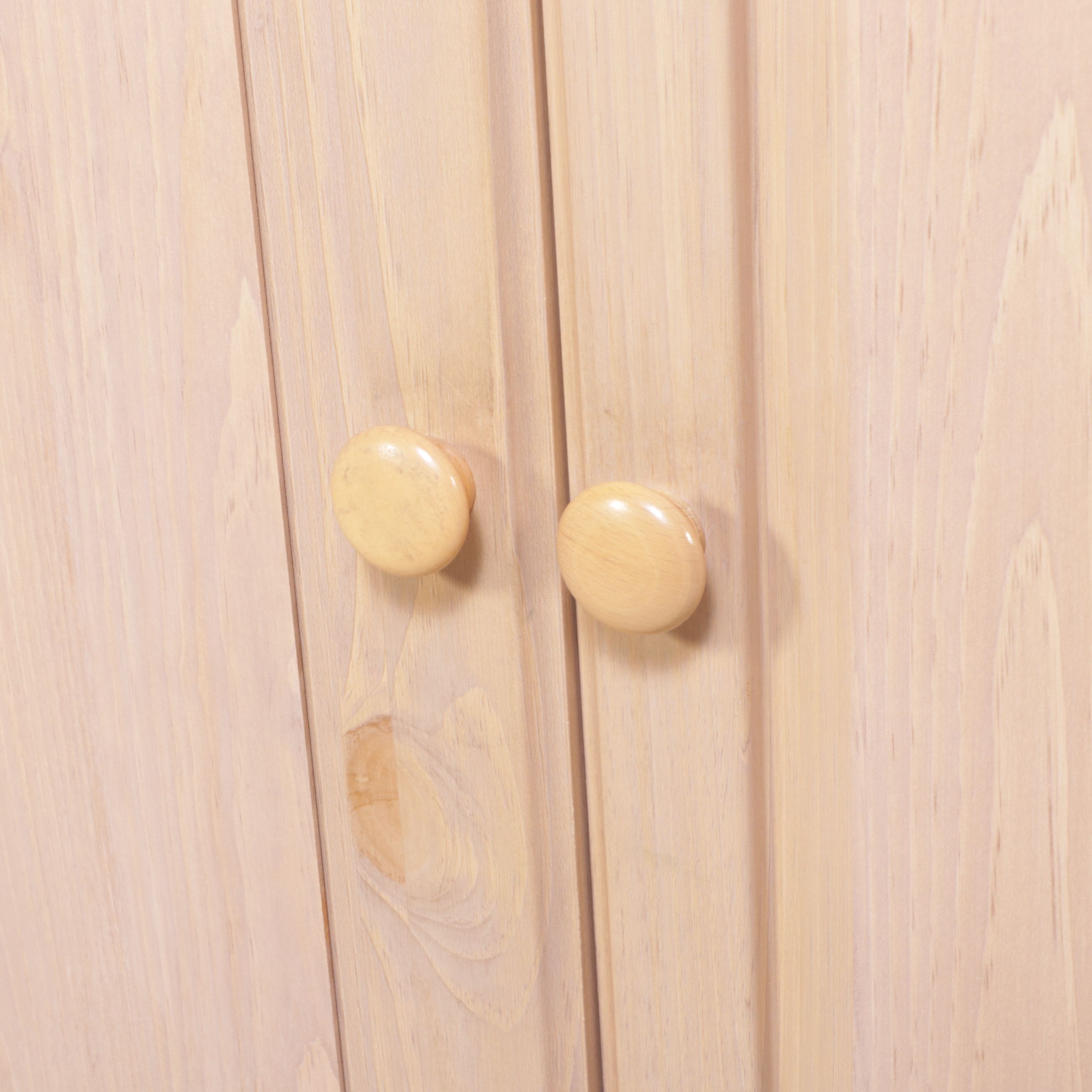 Contemporary Pine Armoire