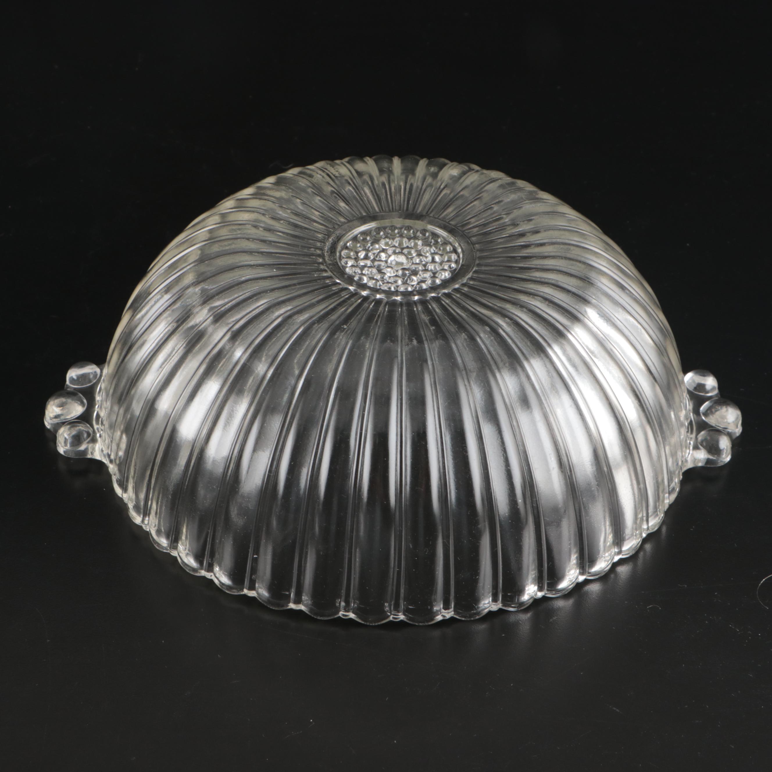 Fostoria "Coronet" Bowl with Other Glass Tableware and Accessories