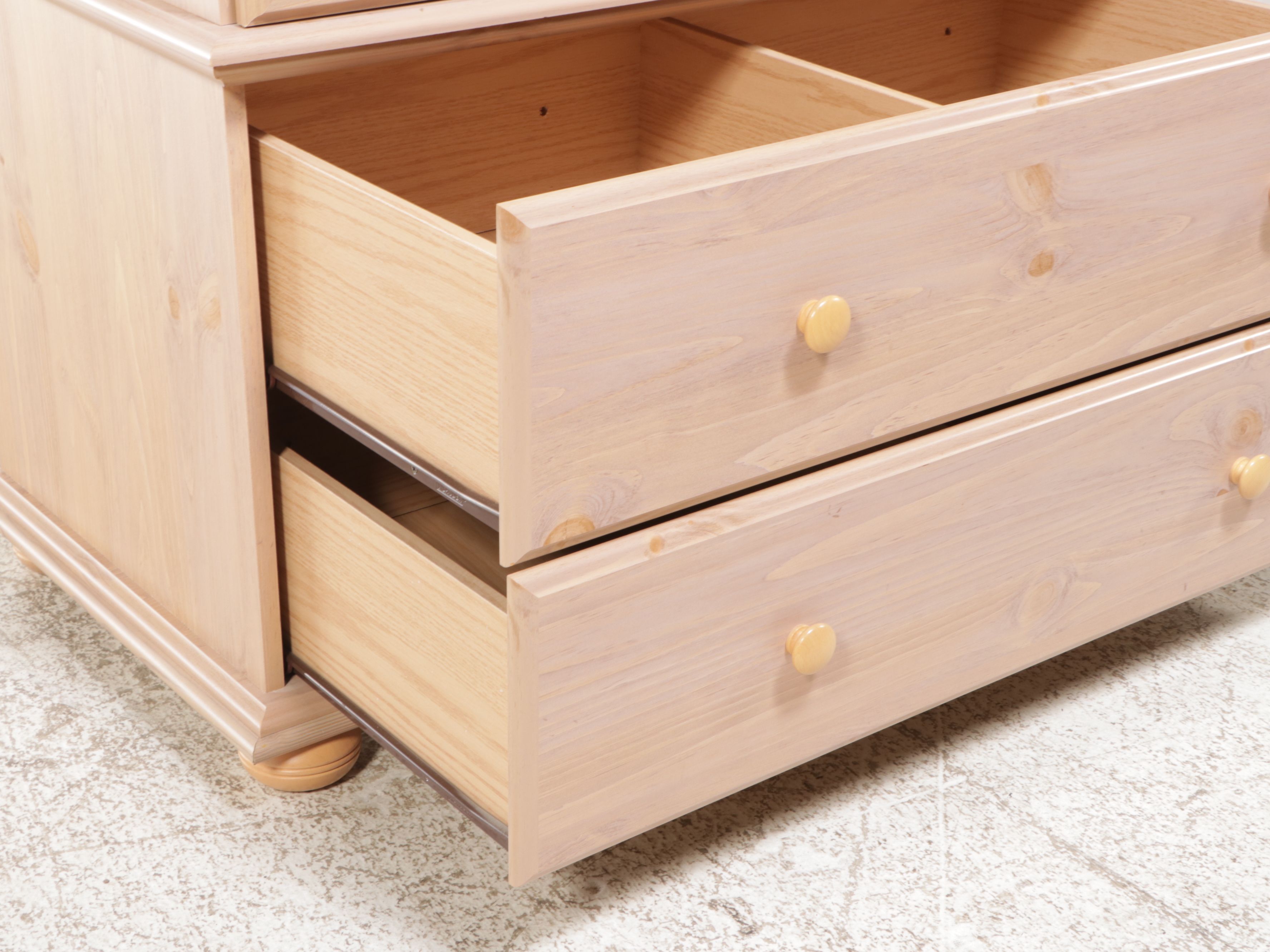 Contemporary Pine Armoire