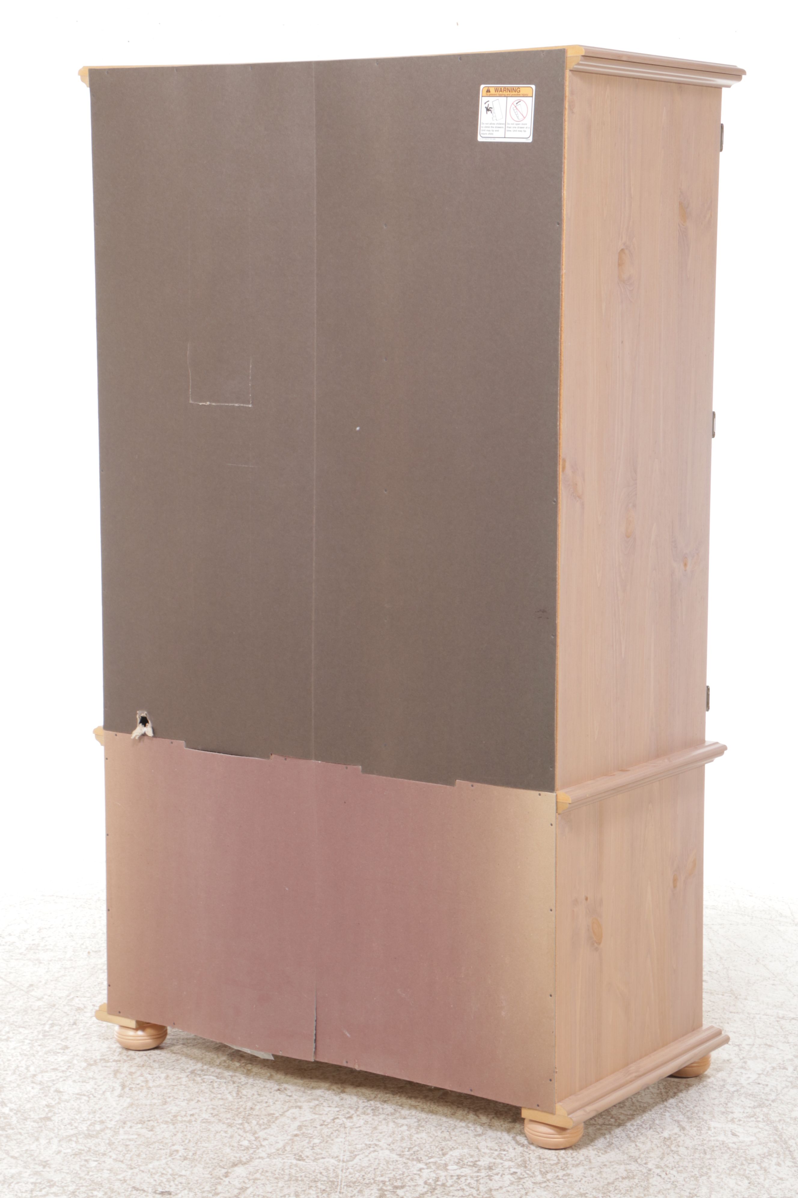 Contemporary Pine Armoire