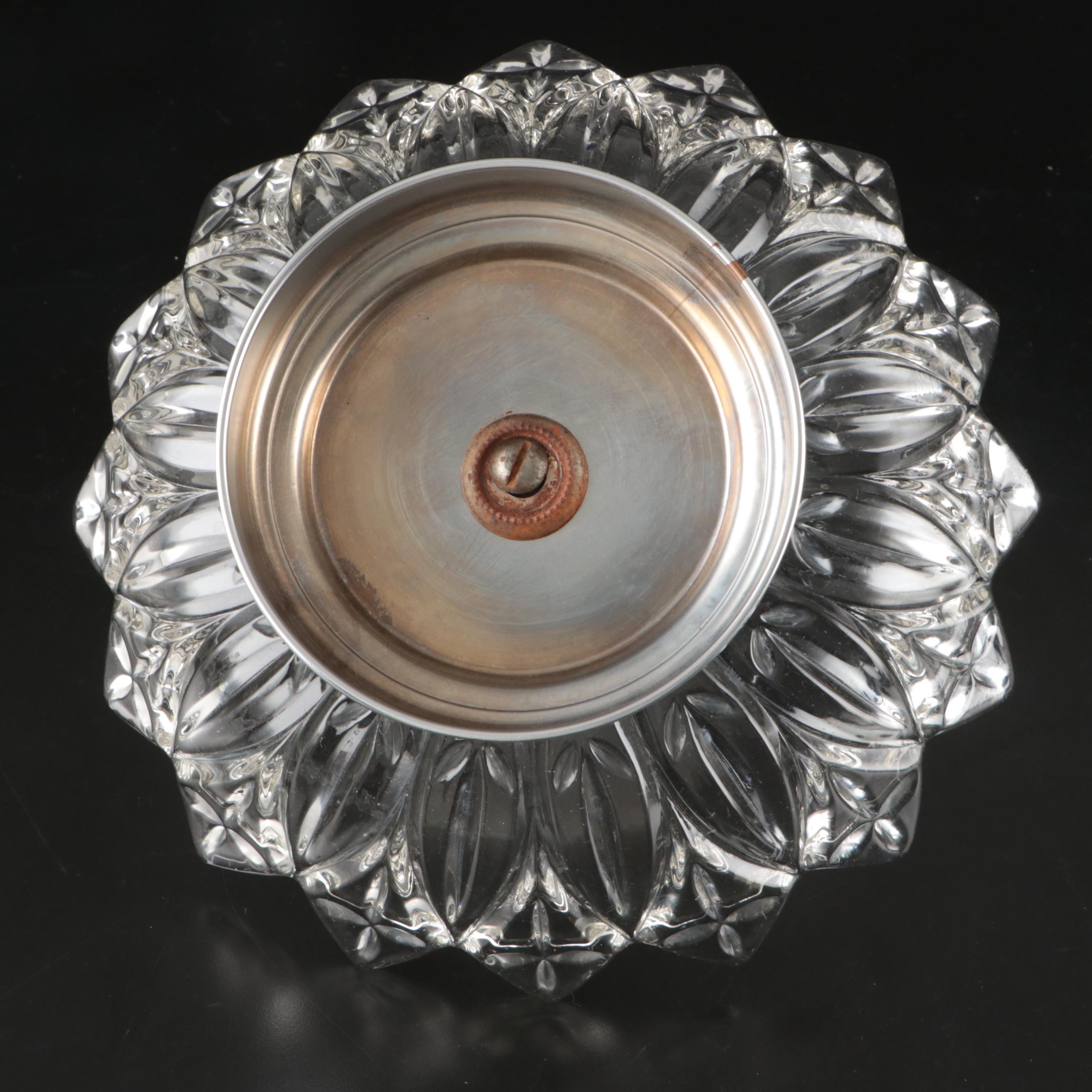 Fostoria "Coronet" Bowl with Other Glass Tableware and Accessories