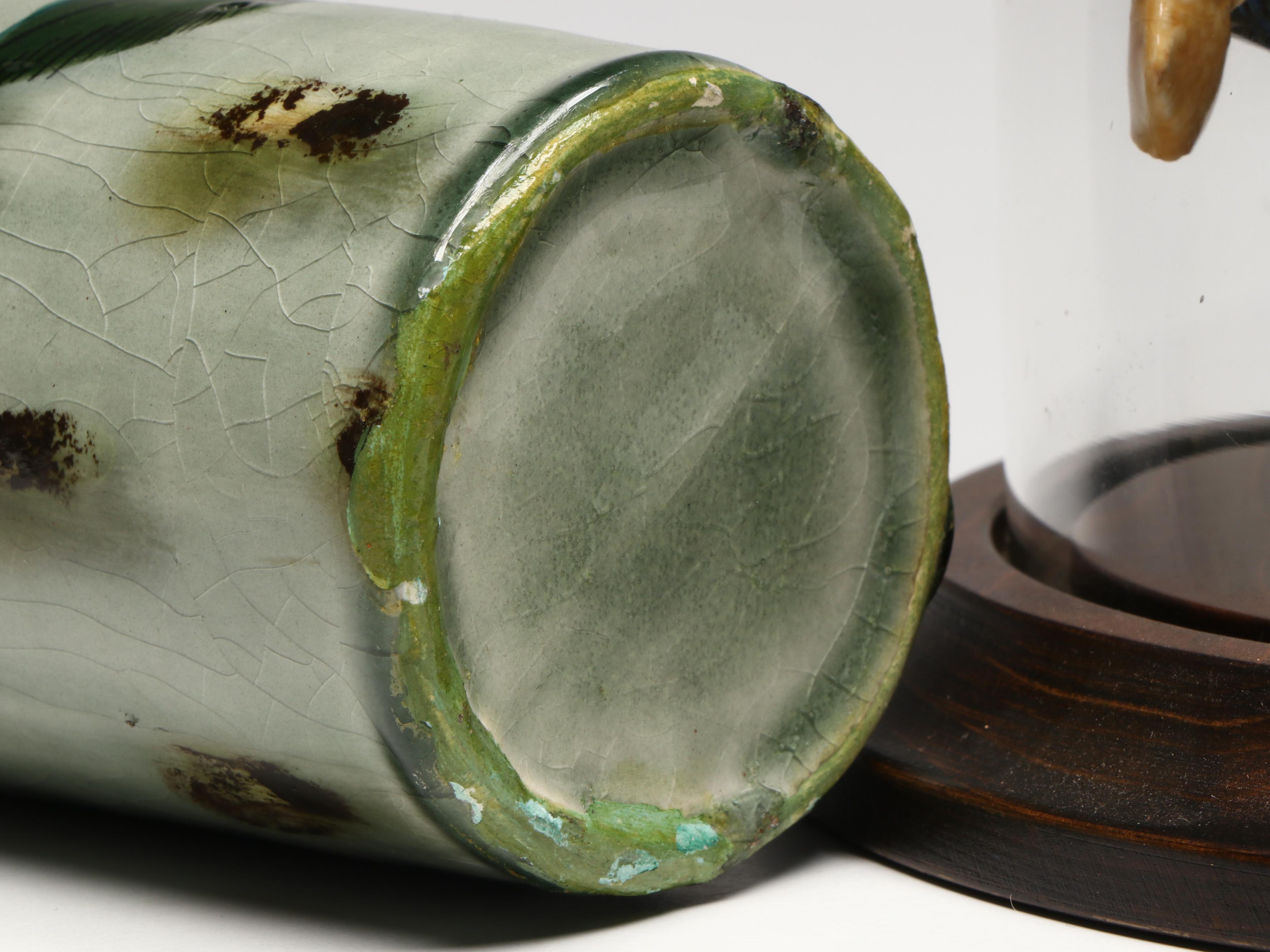 Japanese Geta with Chinese Ceramic Fisherman and Other East Asian Décor