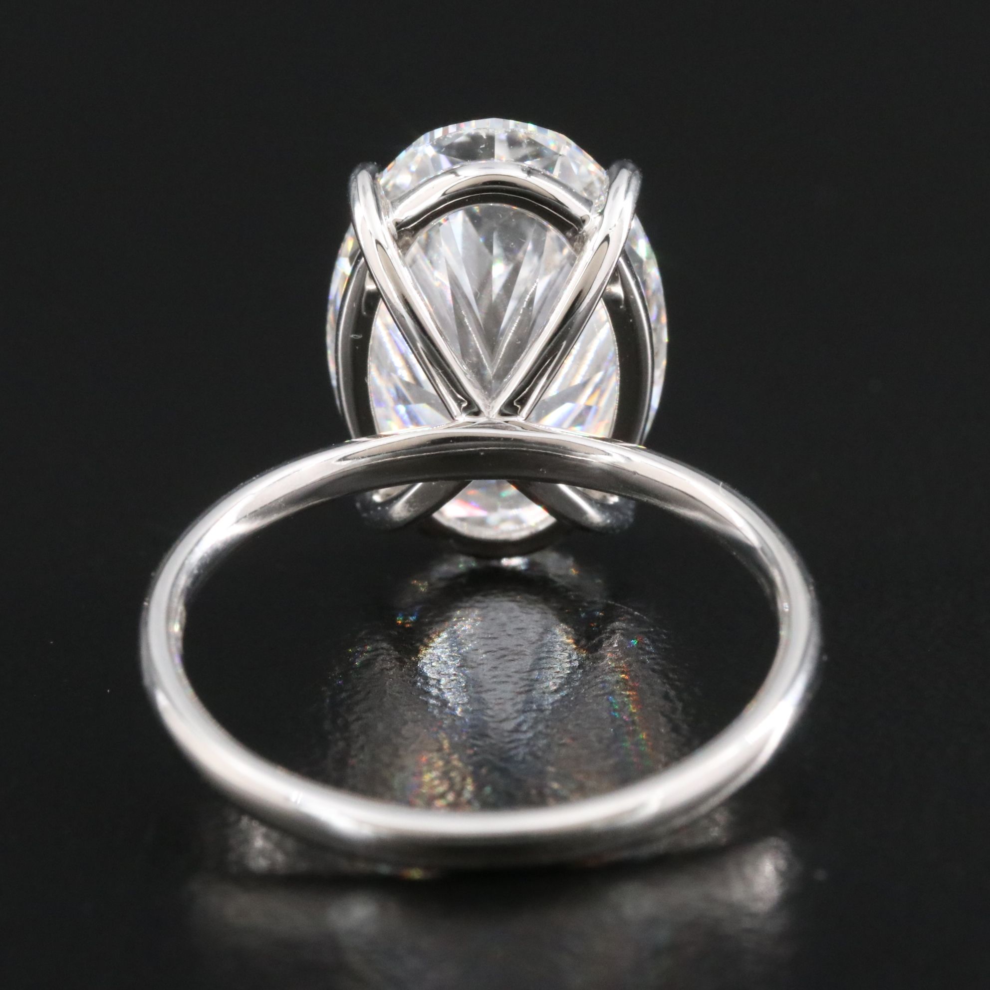 Platinum 5.54 CT Lab Grown Diamond with IGI Report