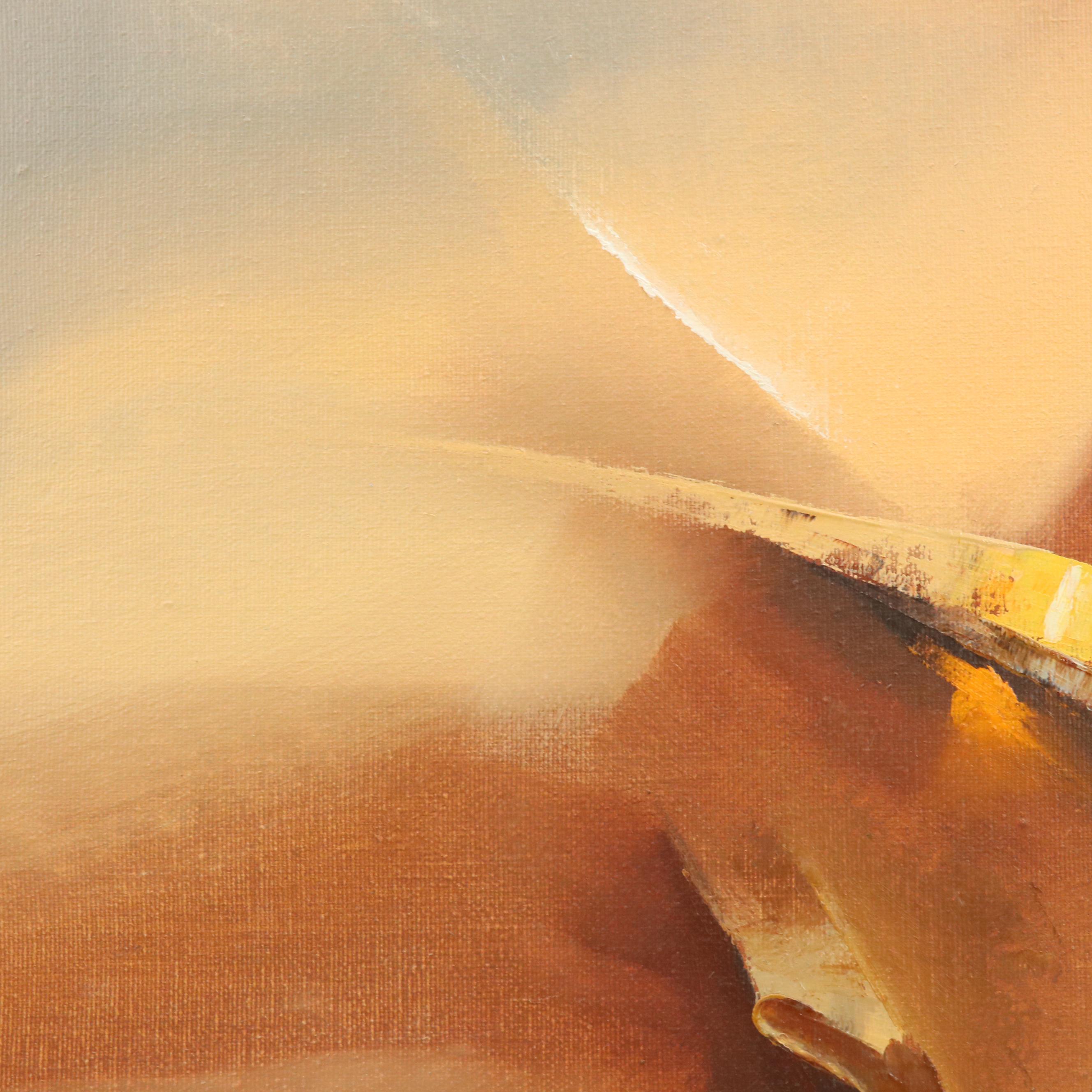 Segundo Huertas Abstract Oil Painting