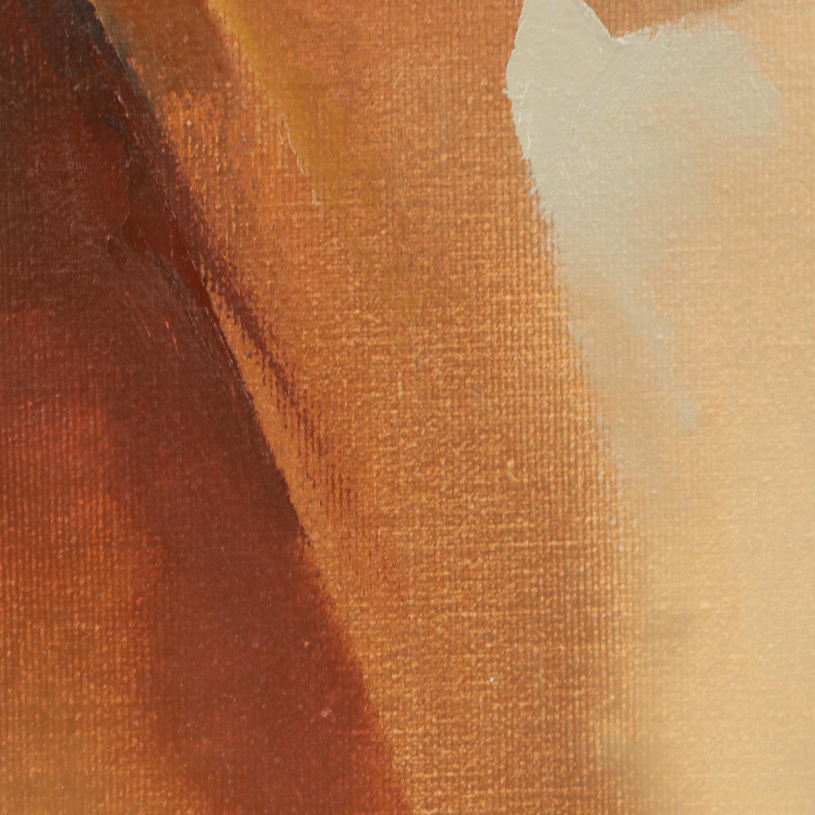 Segundo Huertas Abstract Oil Painting