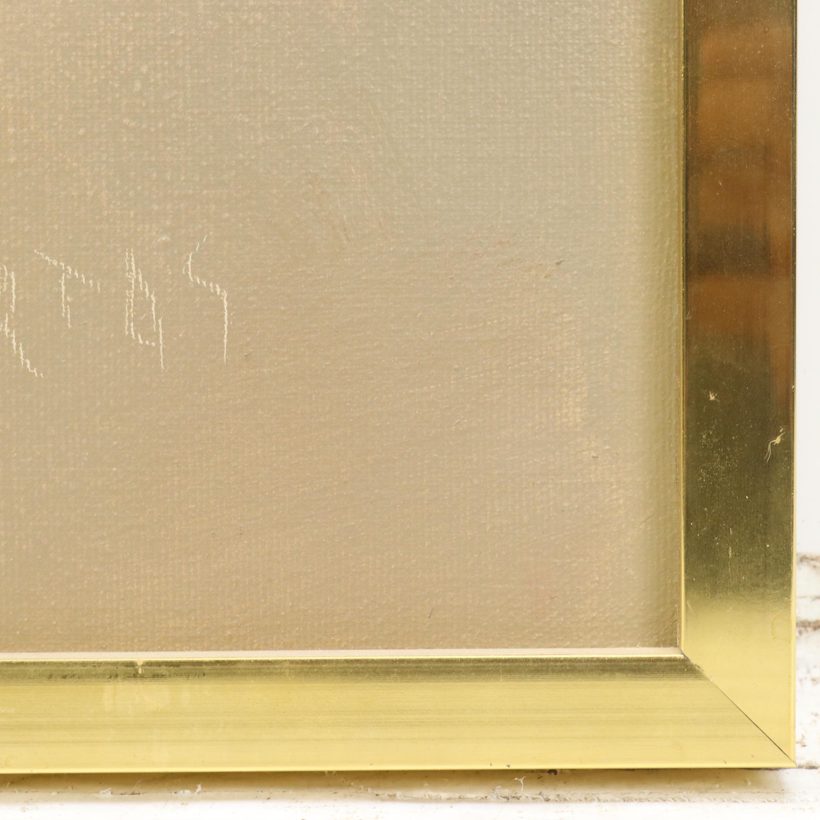 Segundo Huertas Abstract Oil Painting