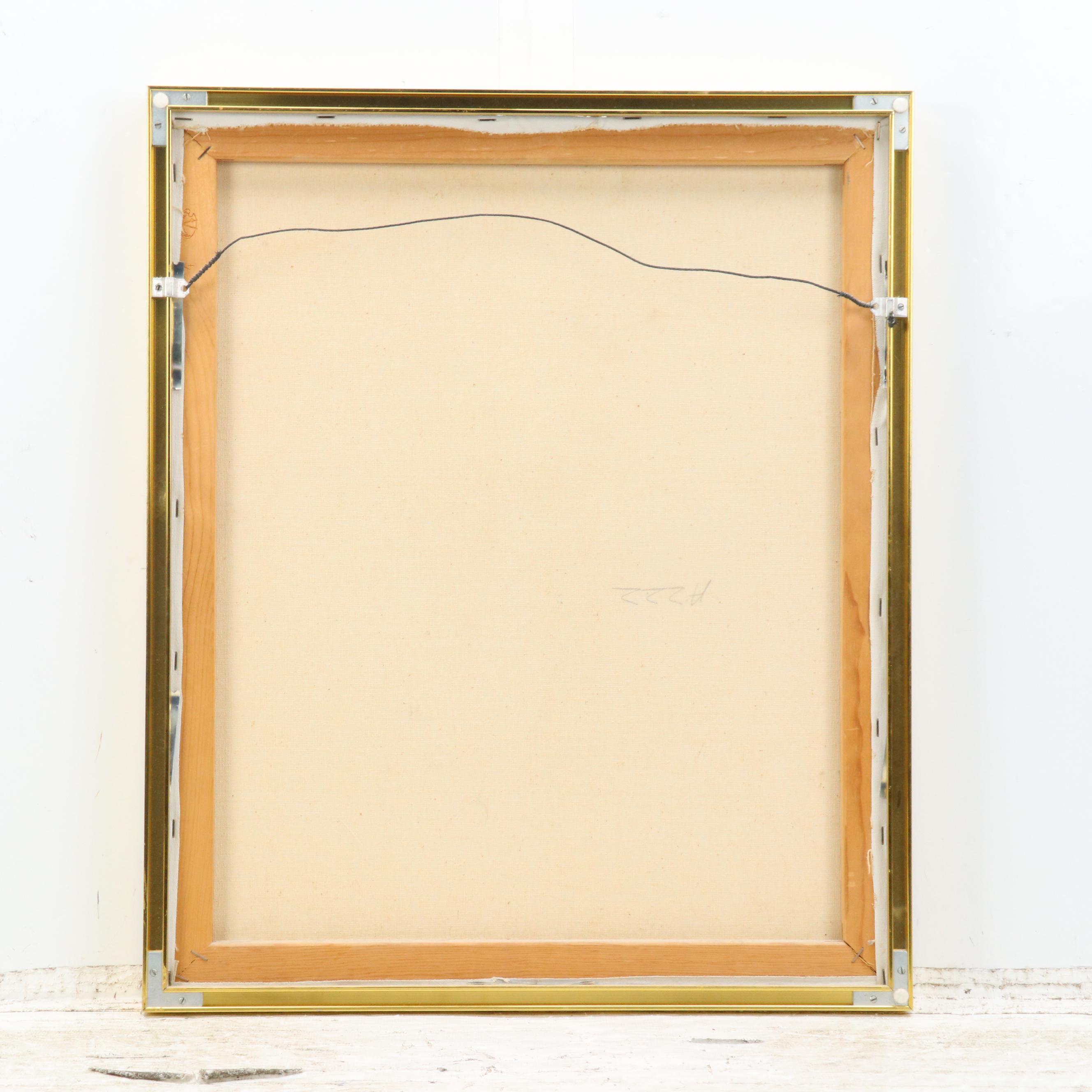 Segundo Huertas Abstract Oil Painting