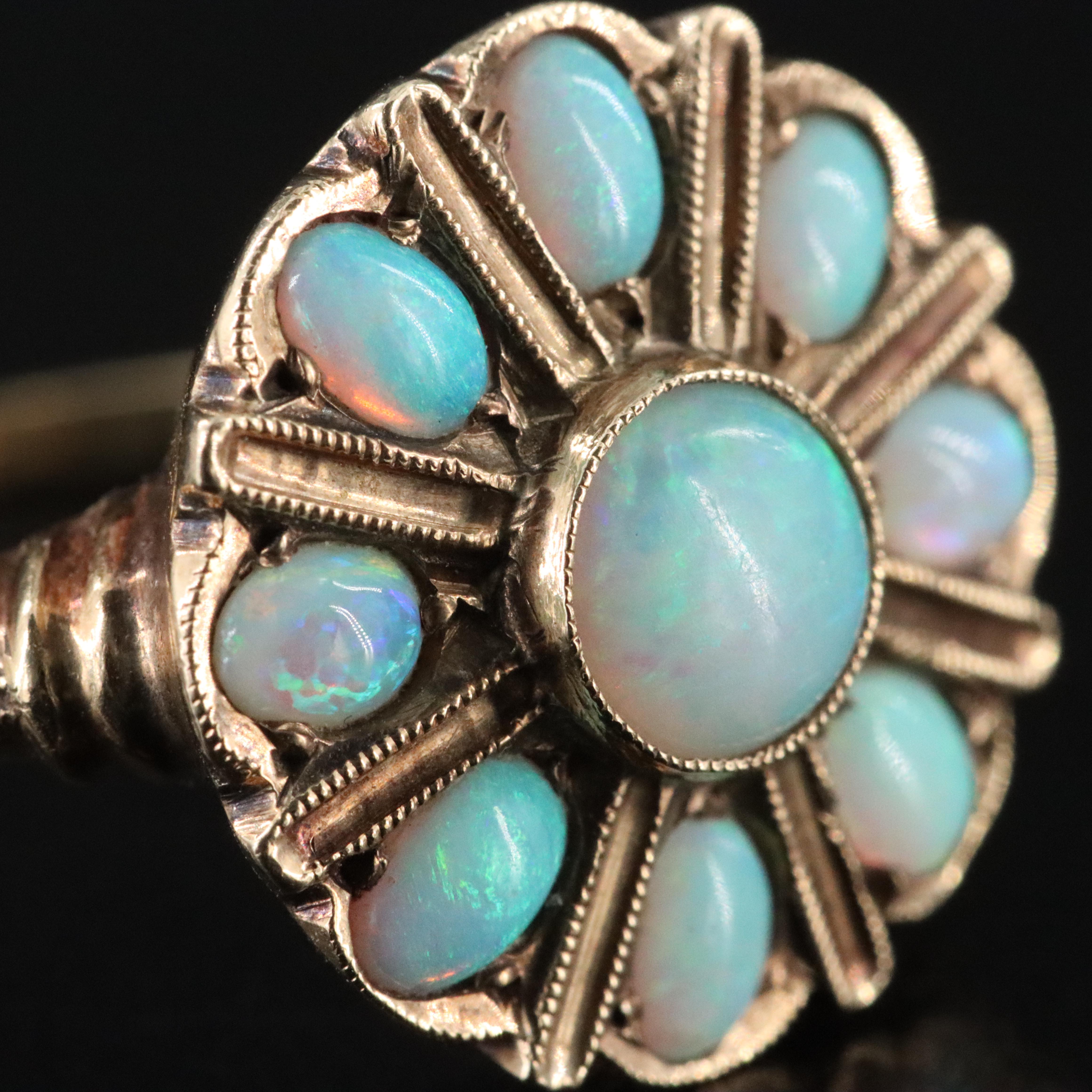 Vintage 14K Opal Ring