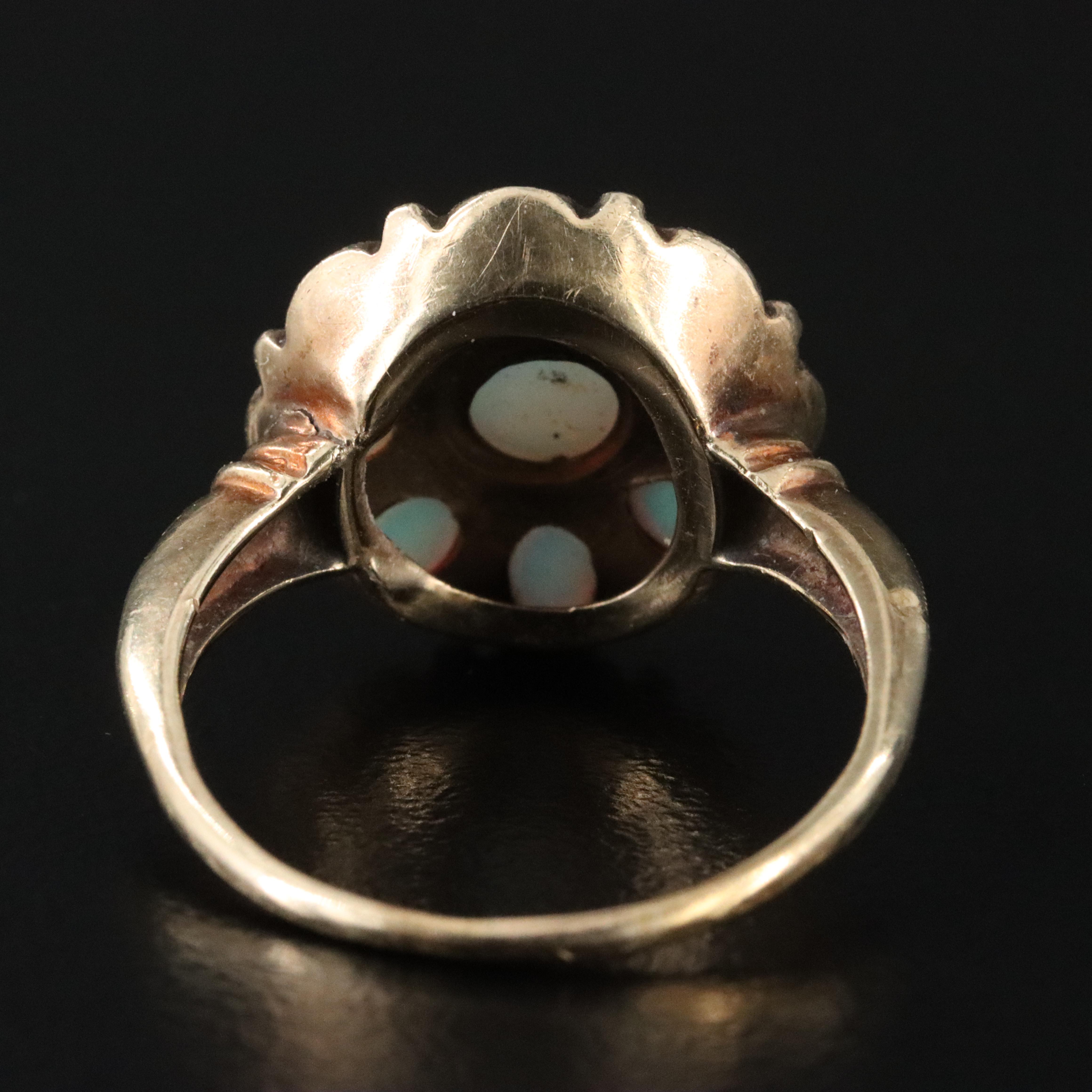 Vintage 14K Opal Ring