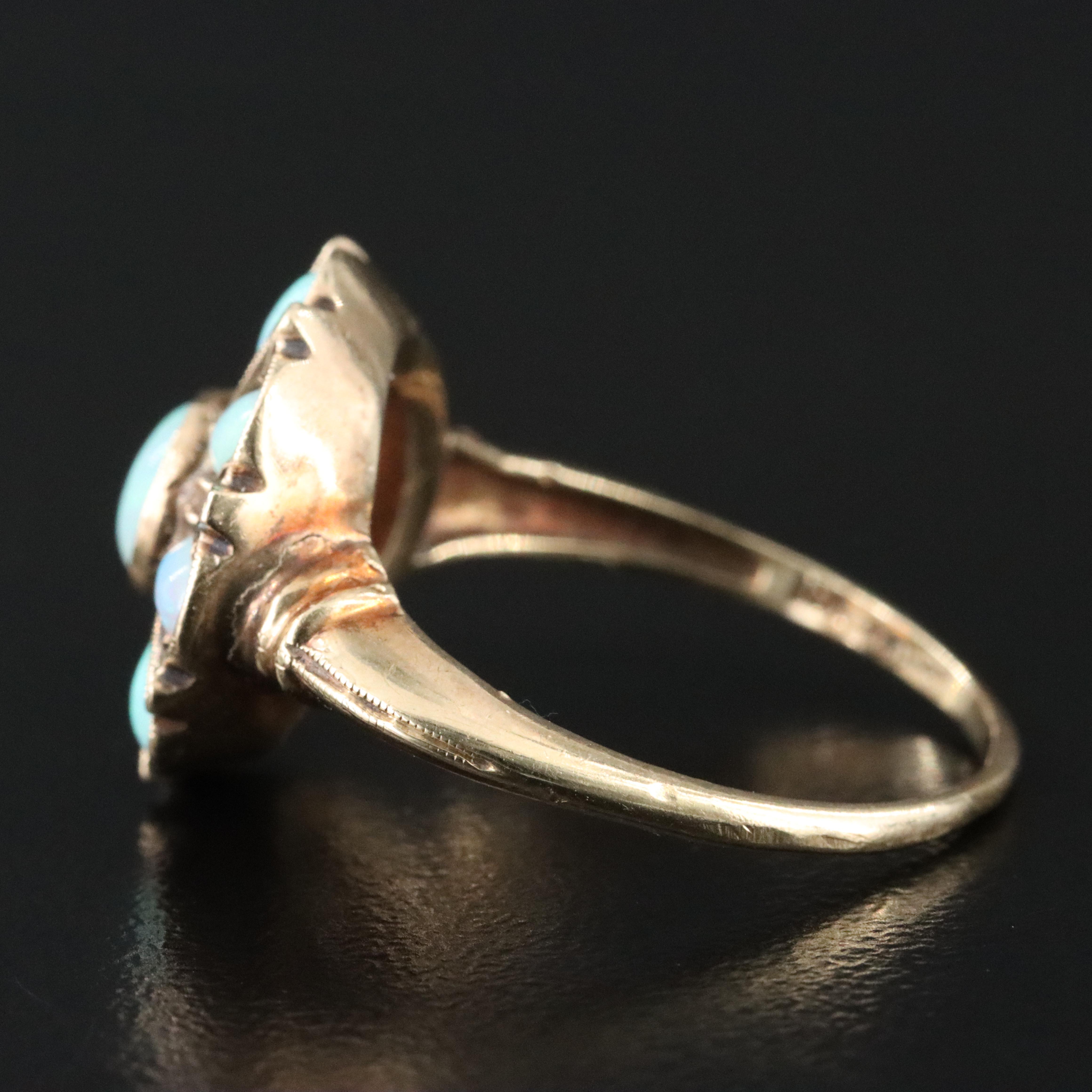 Vintage 14K Opal Ring