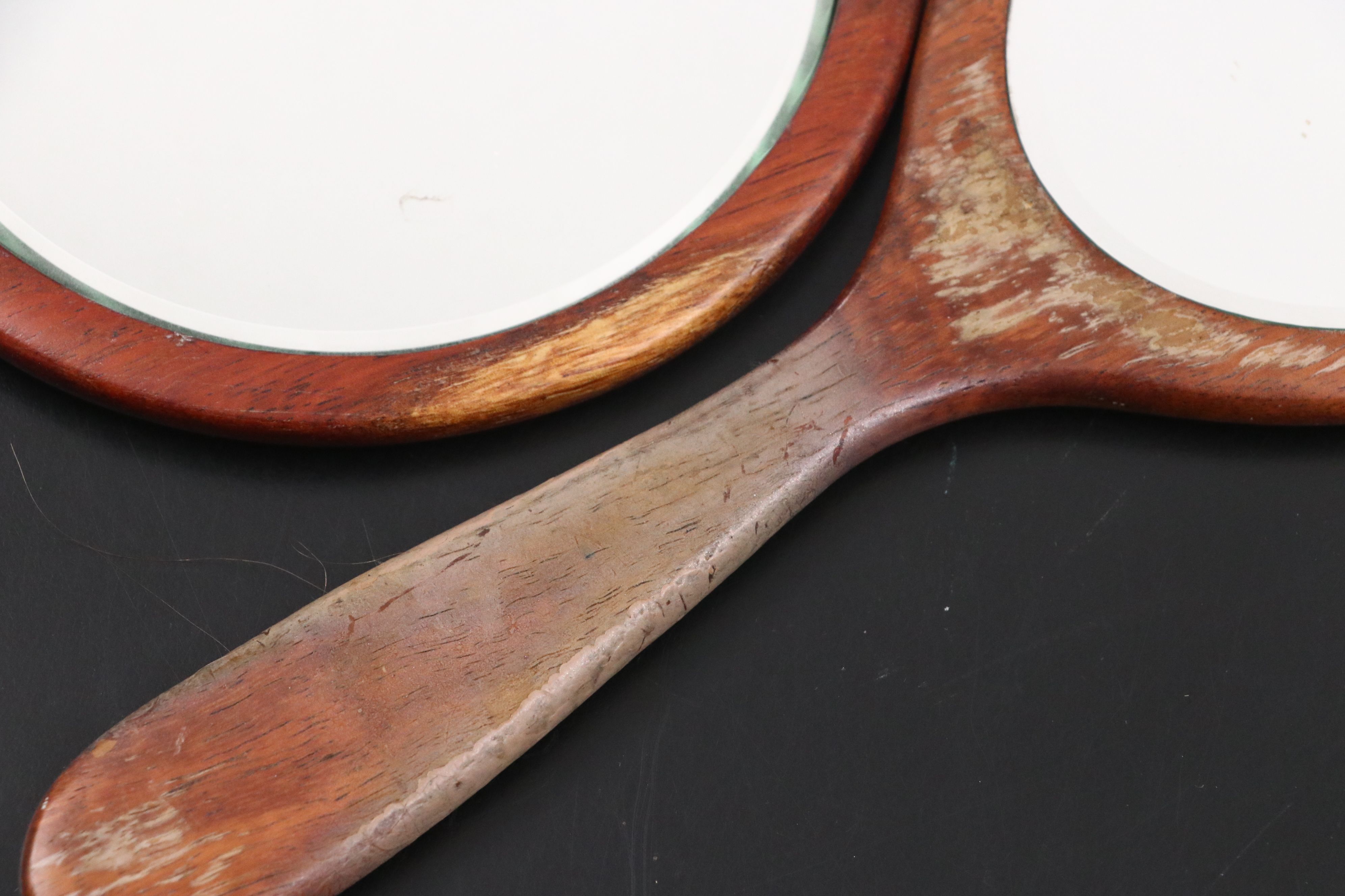 Vintage Wooden Hand Mirrors, Rimelspach Scissors, and More Vanity Accessories