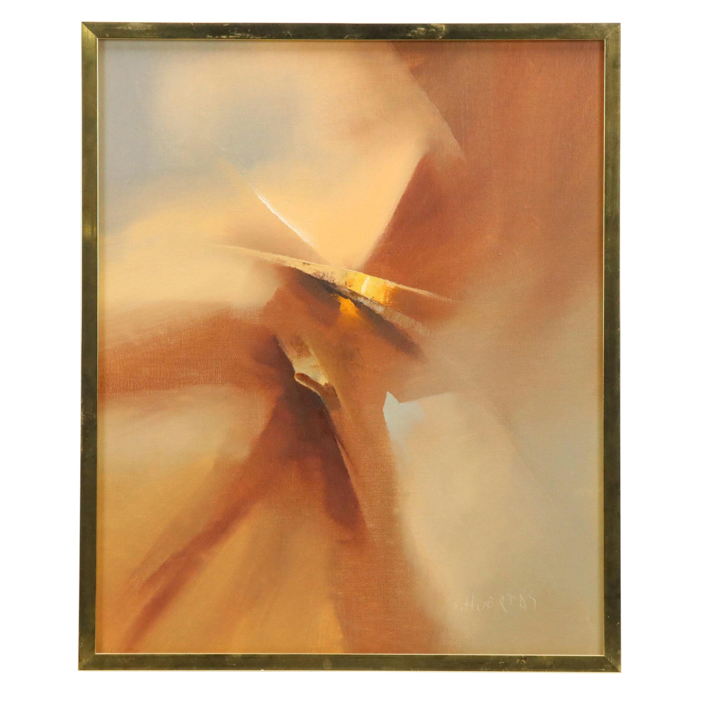 Segundo Huertas Abstract Oil Painting