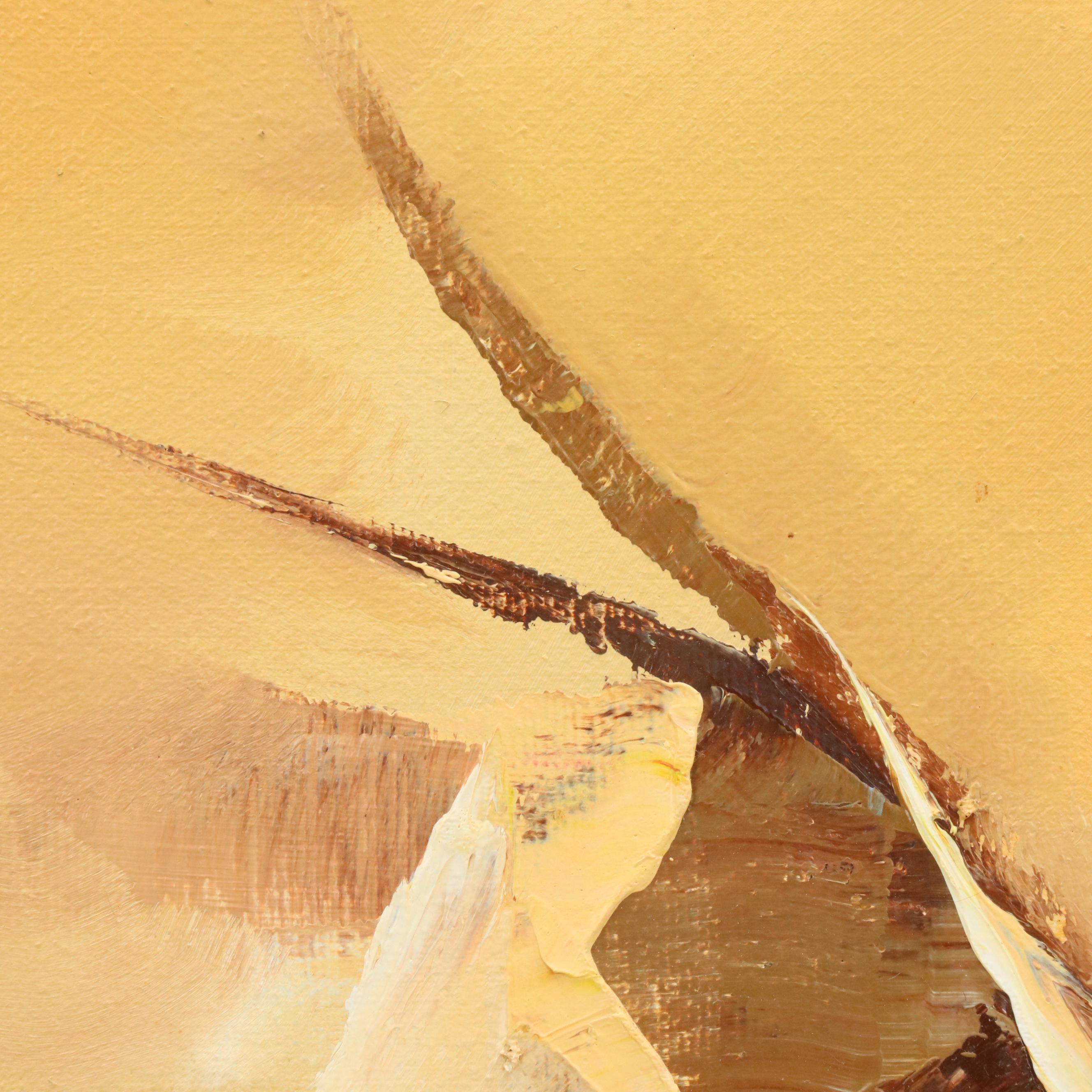 Segundo Huertas Abstract Oil Painting