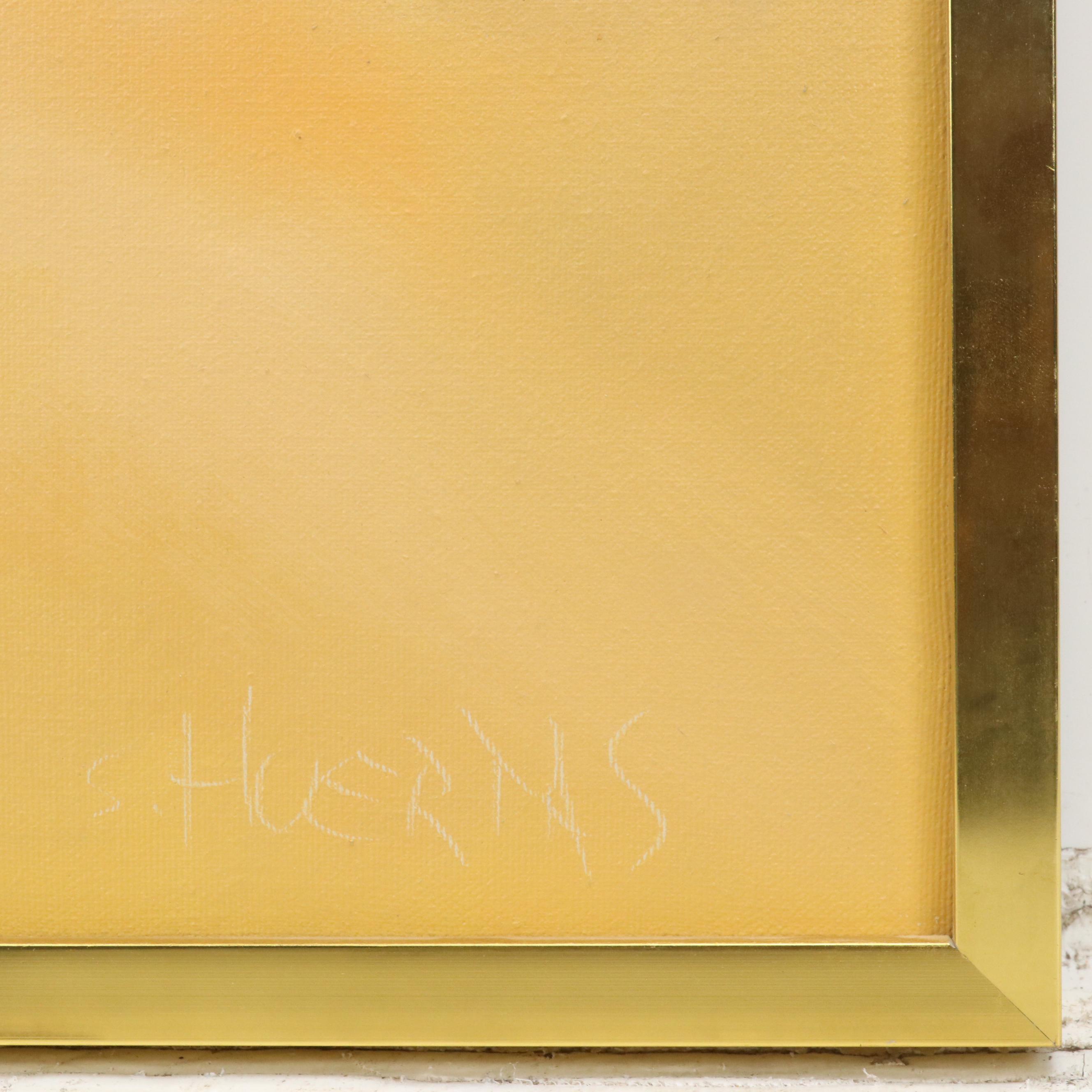 Segundo Huertas Abstract Oil Painting