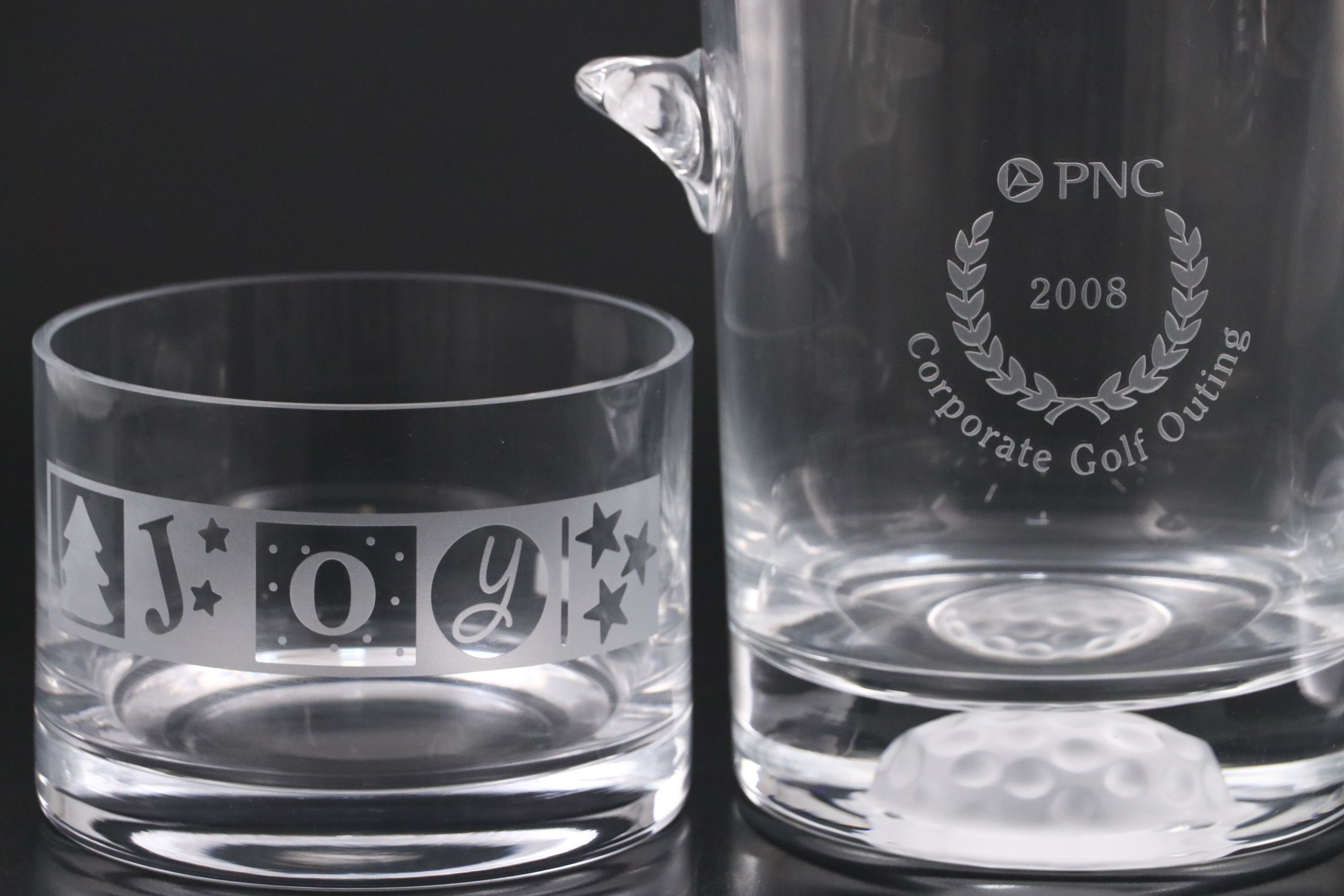 Cincinnati Reds All Star Game 2015 and Other Crystal Glass Ice Bucket and Bowl