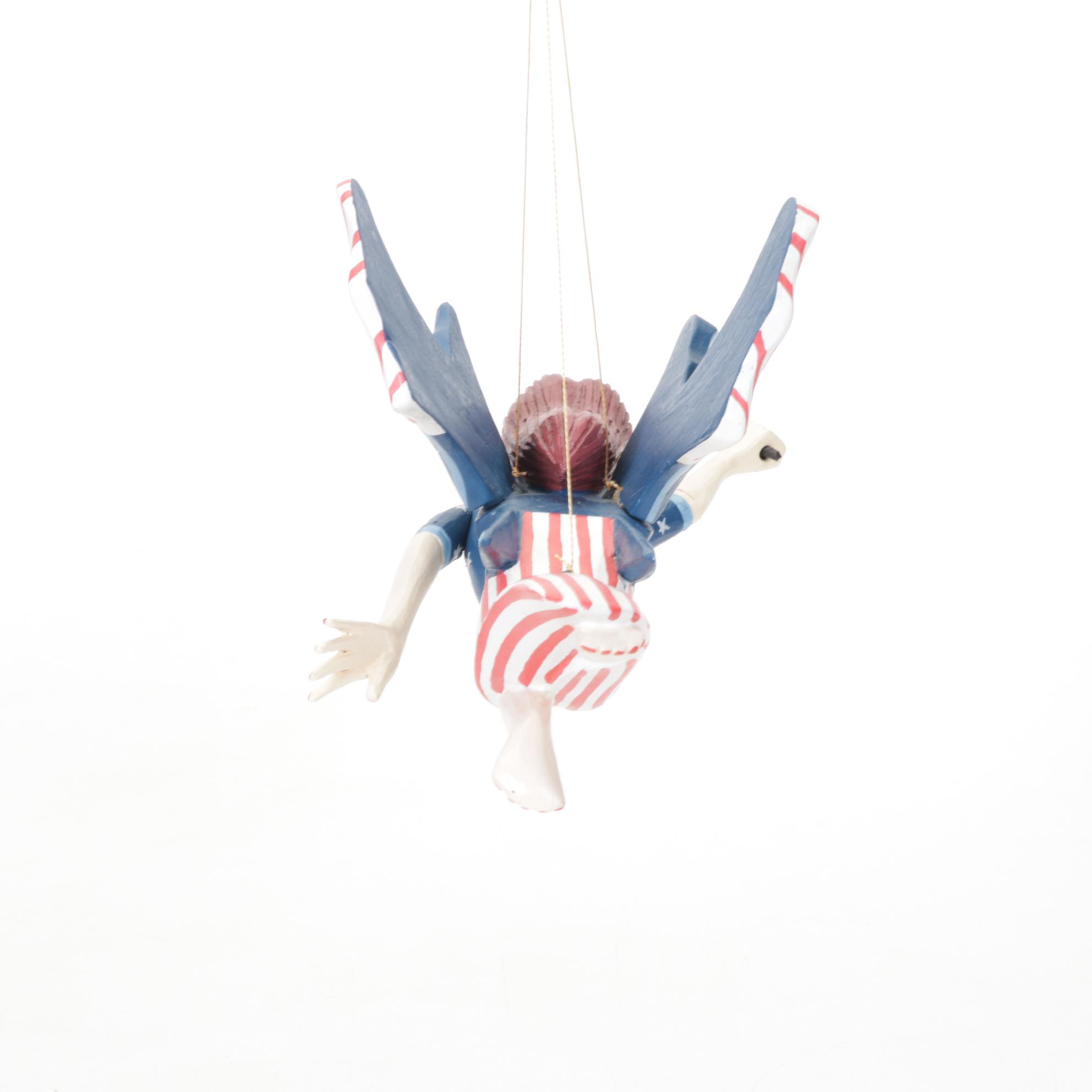 Folk Art Lady Liberty Mobile