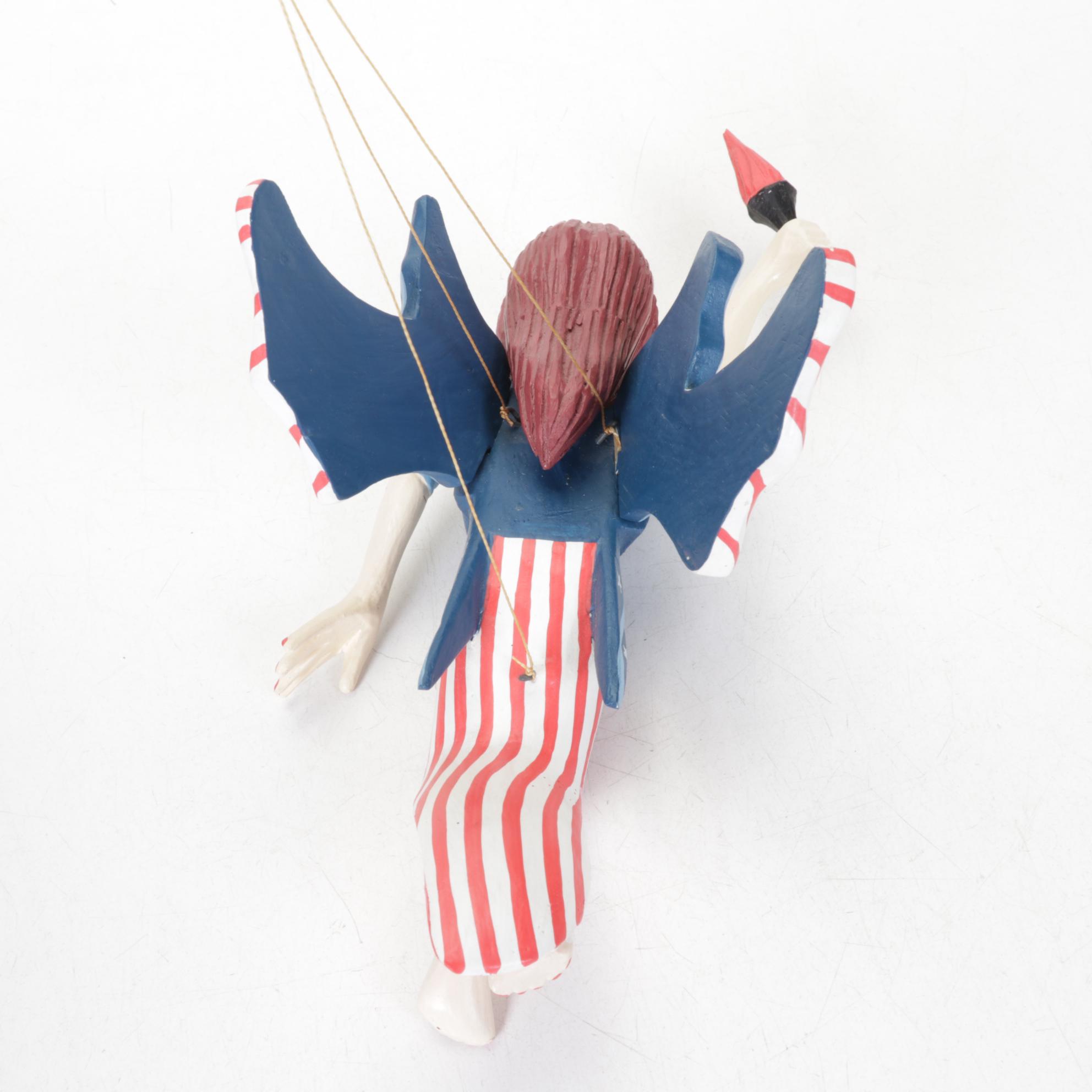 Folk Art Lady Liberty Mobile