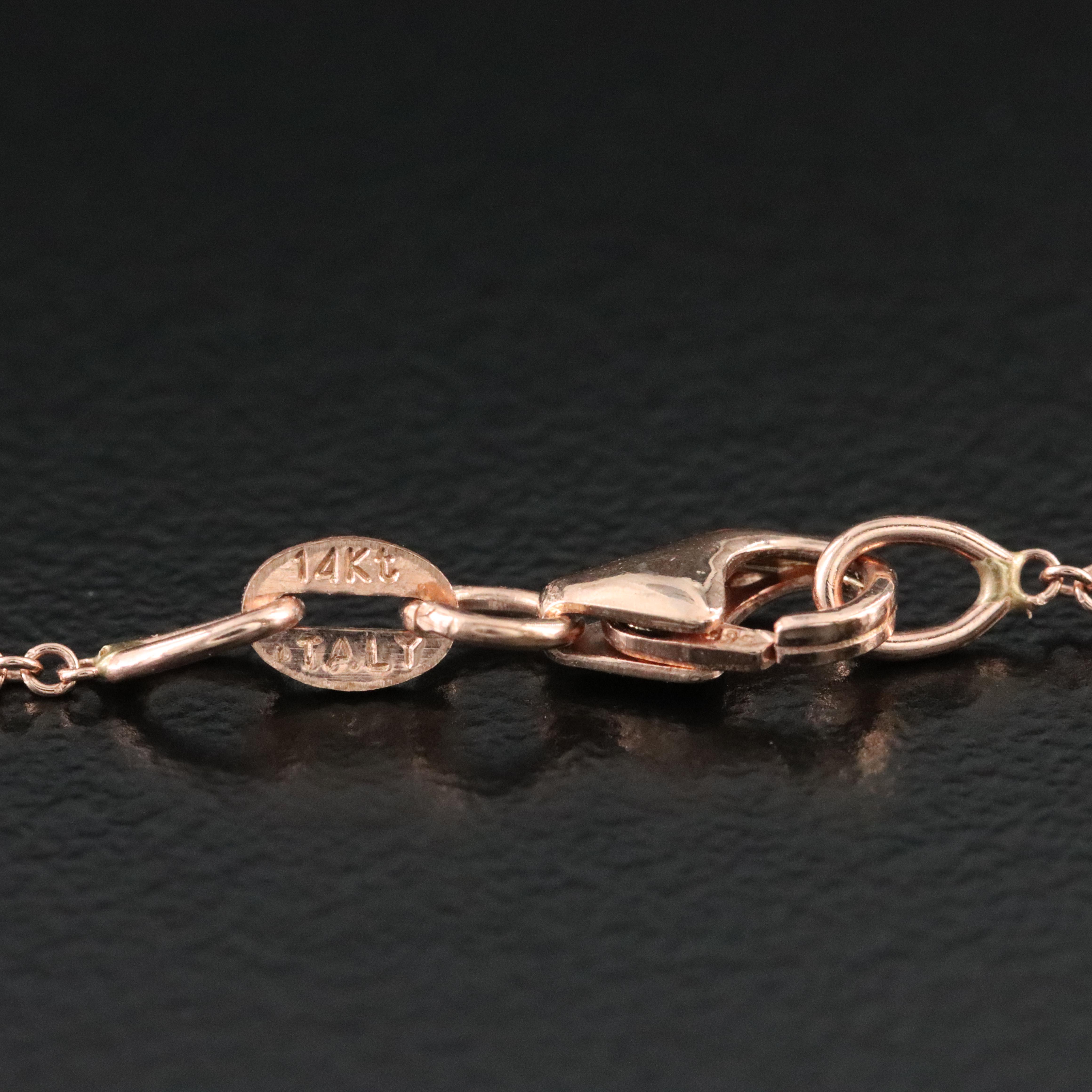 Le Vian 14K Rose Gold 0.34 CTW Diamond Rose Necklace