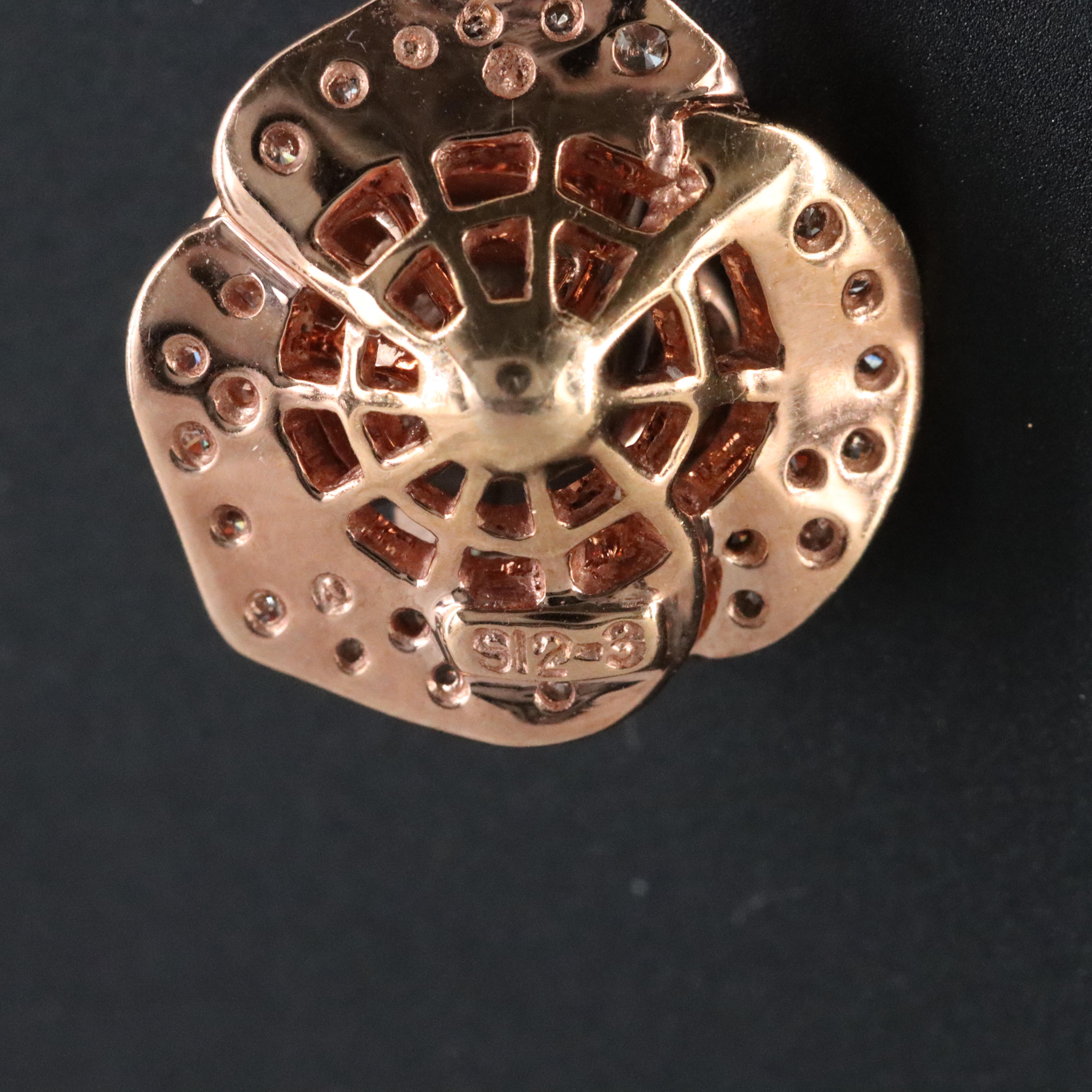 Le Vian 14K Rose Gold 0.34 CTW Diamond Rose Necklace