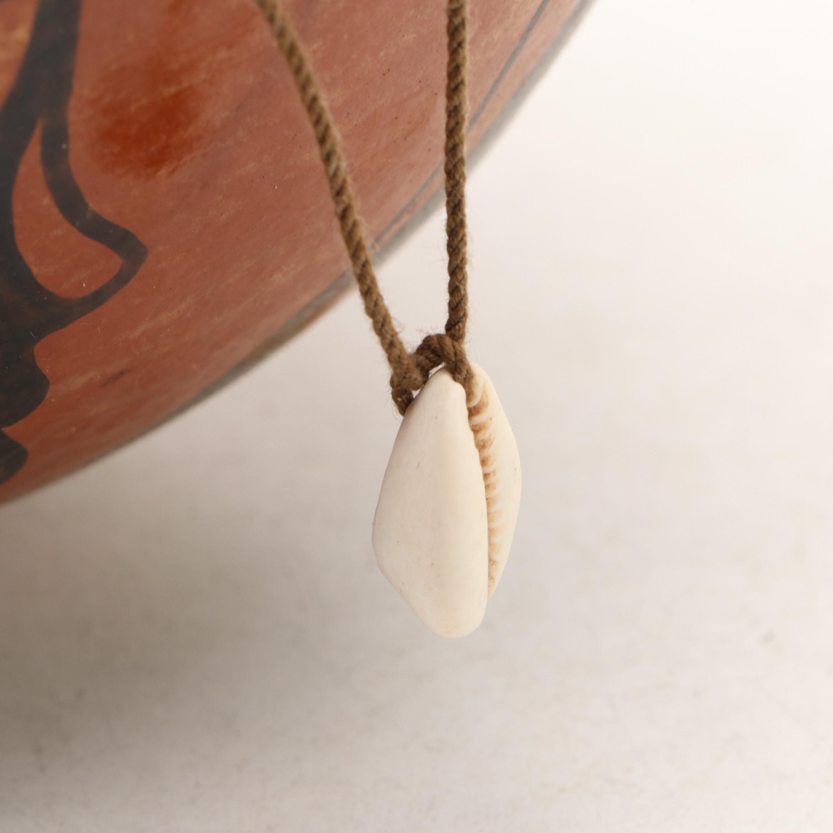 Souvenir Hand-Carved Wood Masks, Flute, Southwestern Shell Decorated Bowl
