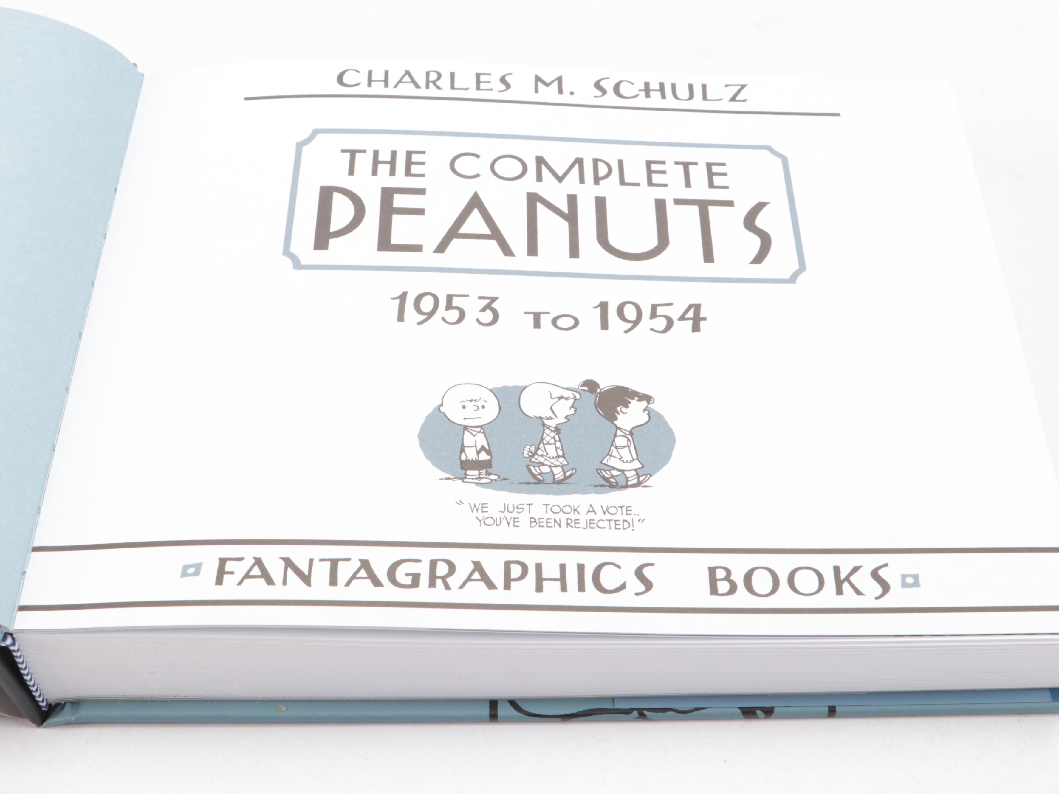 First Edition "The Complete Peanuts, 1950–1954" by Charles M. Schulz, 2004