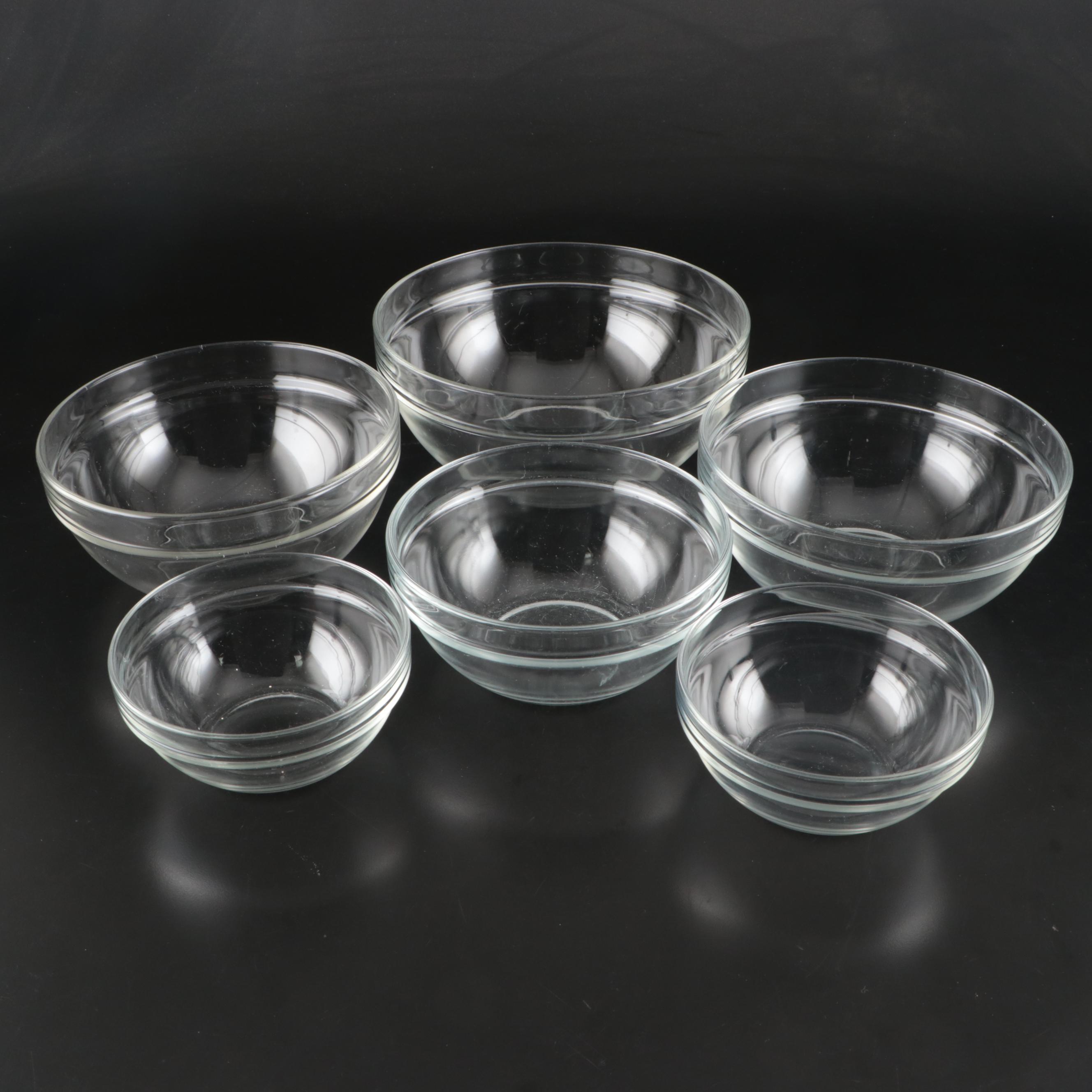 Pyrex with Other Glass Mixing Bowls, Pie Pans, and Food Storage Containers