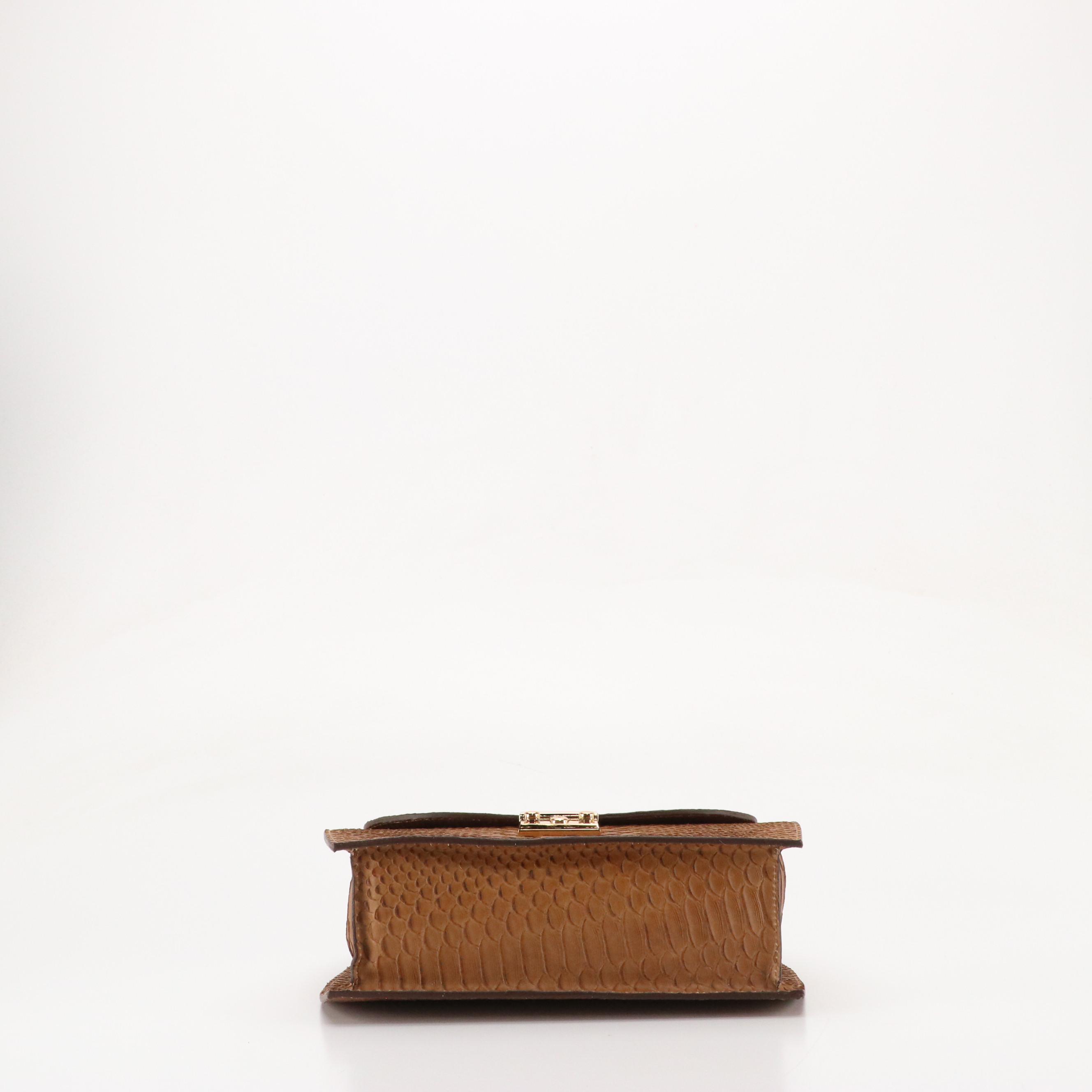 Mavaro Black Grained Leather Backpack, Other Embossed Leather Bamboo Handle Bag