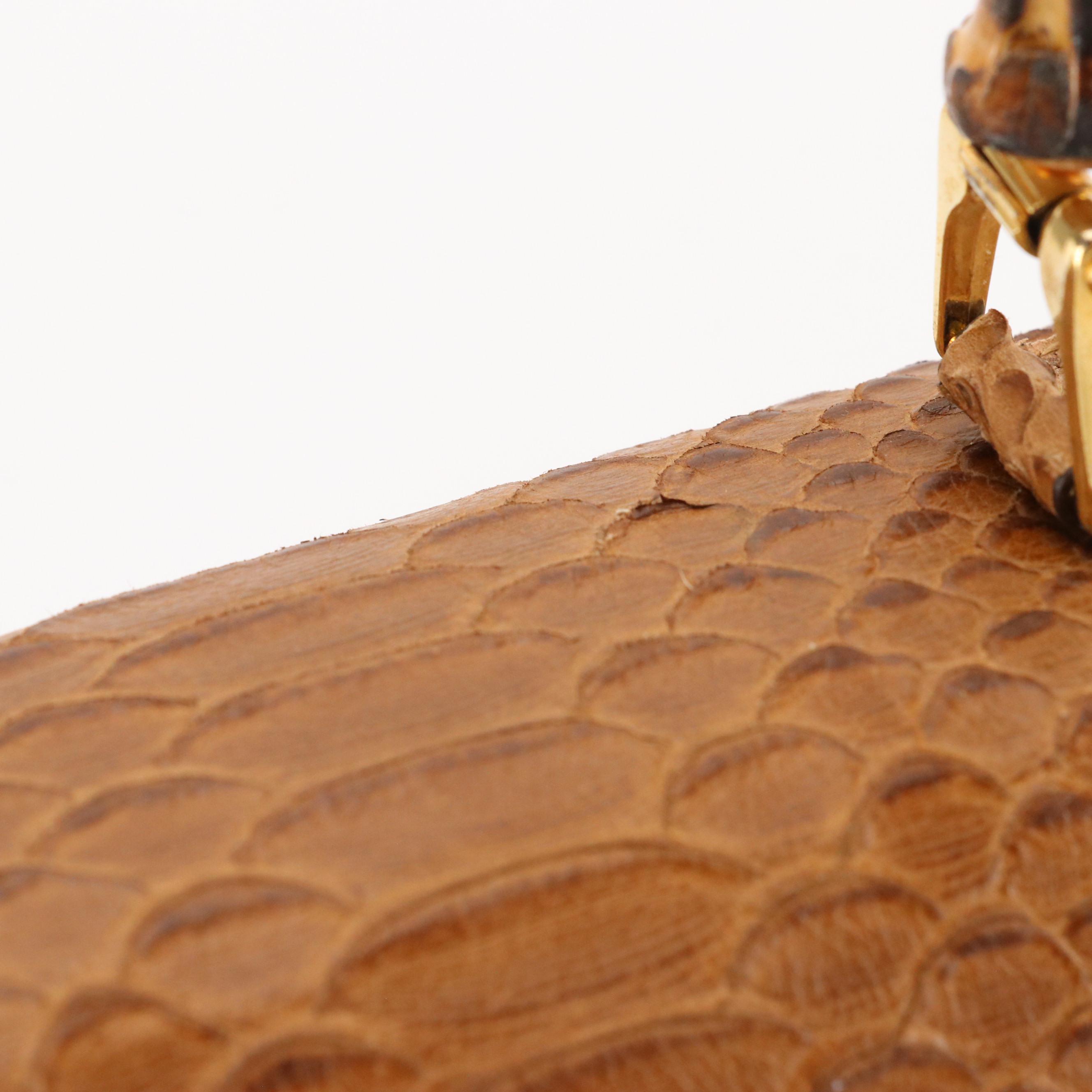 Mavaro Black Grained Leather Backpack, Other Embossed Leather Bamboo Handle Bag