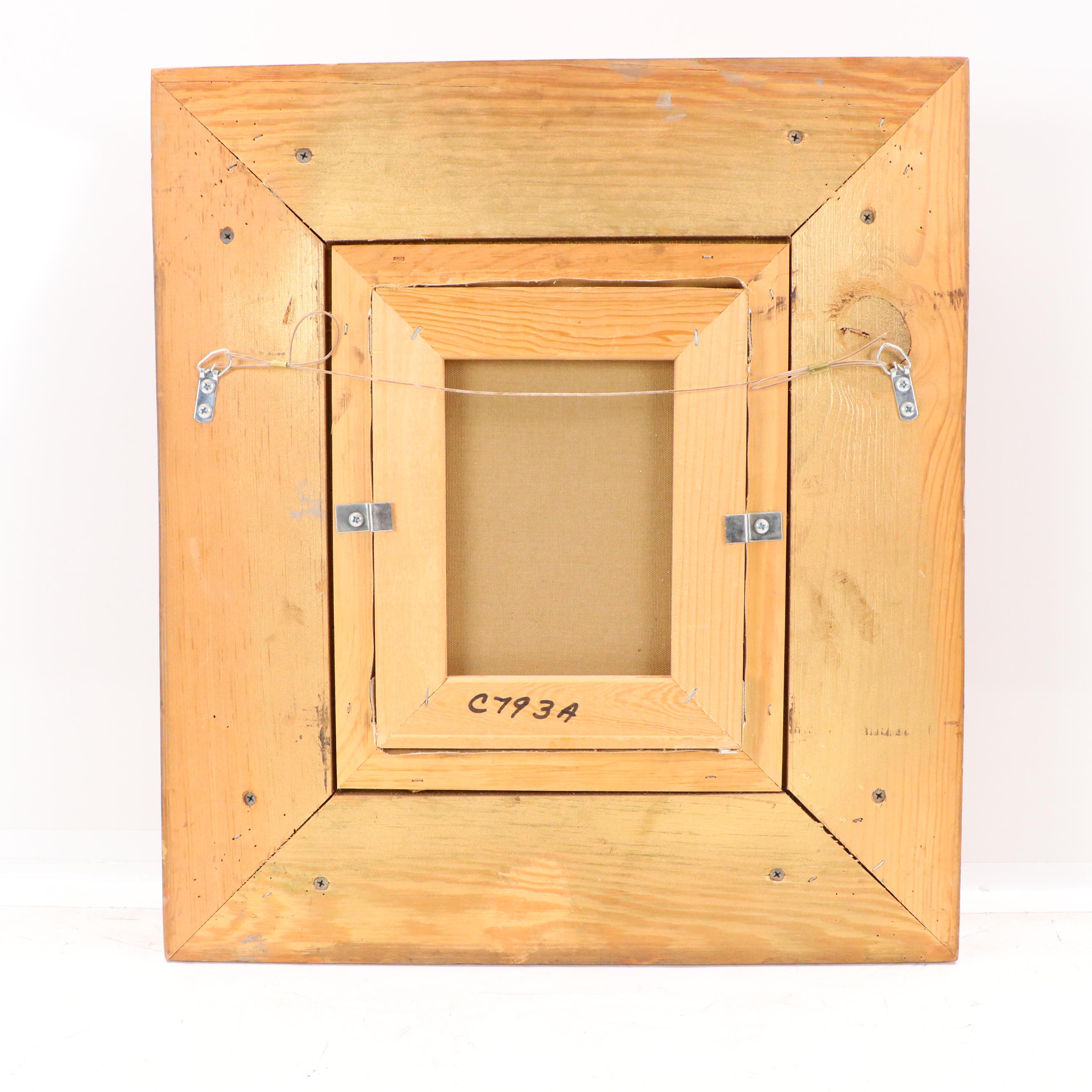 Still Life Oil Painting with Apples and Grapes, 20th-21st Century