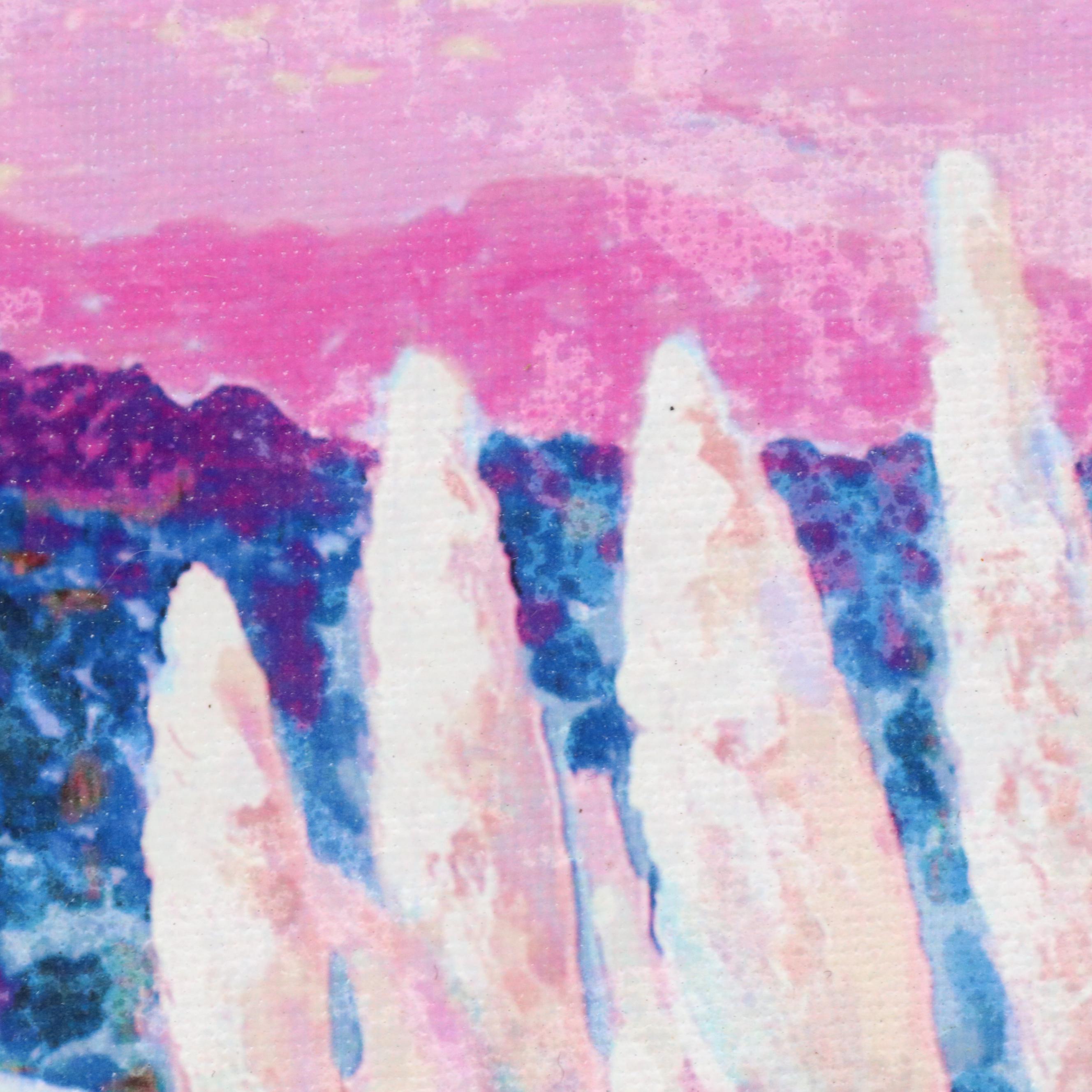 Pamela Gale George Giclée "Crossing the Mekong Again," 2012