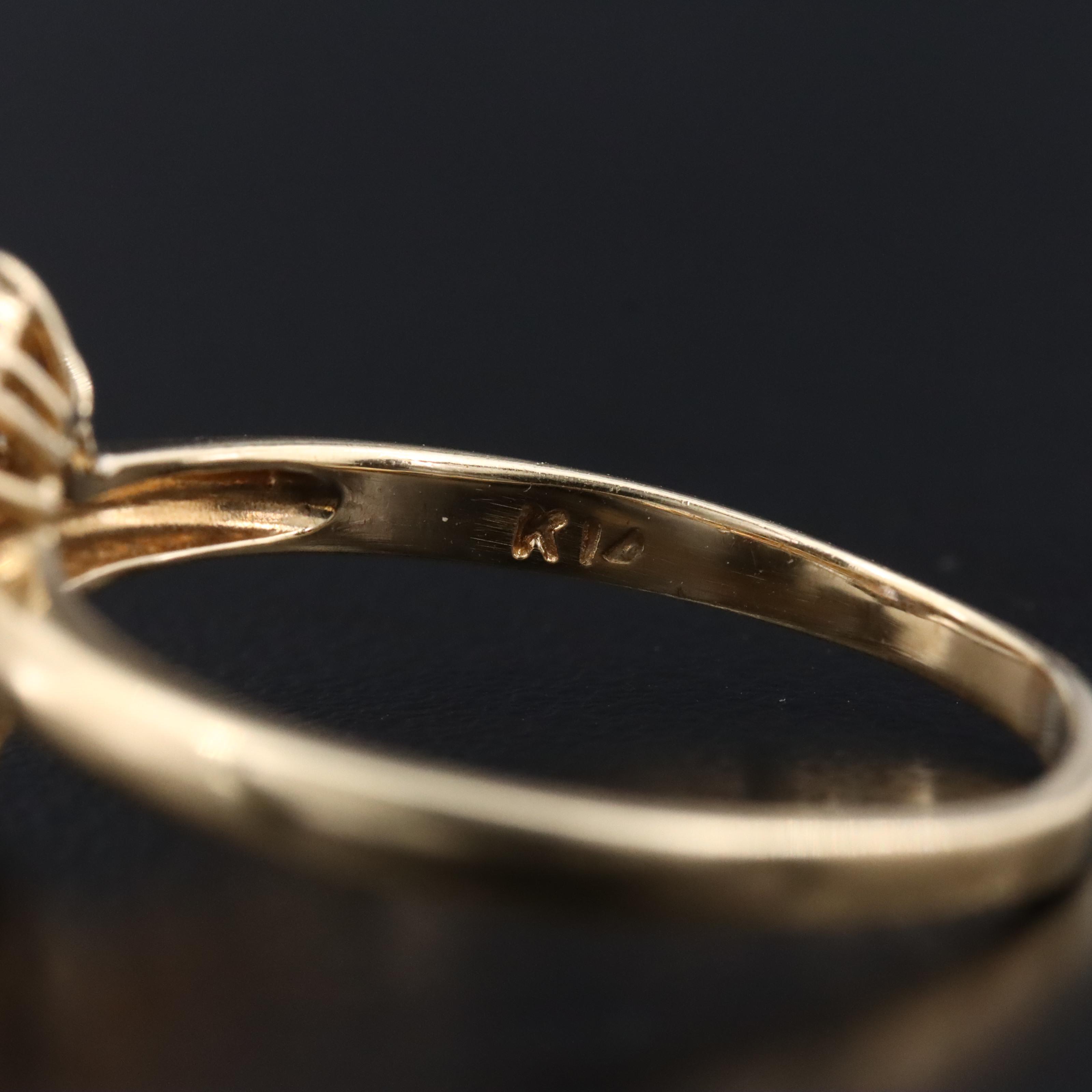 14K Tanzanite and Diamond Ring