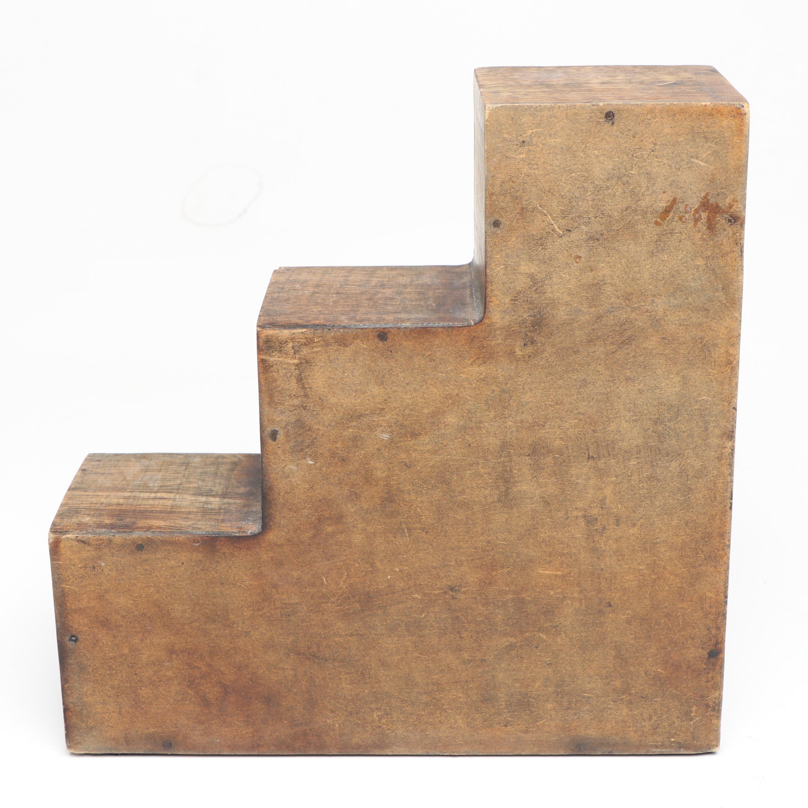 Stone Mortar and Pestle with Wood and Ceramic Spice Chest