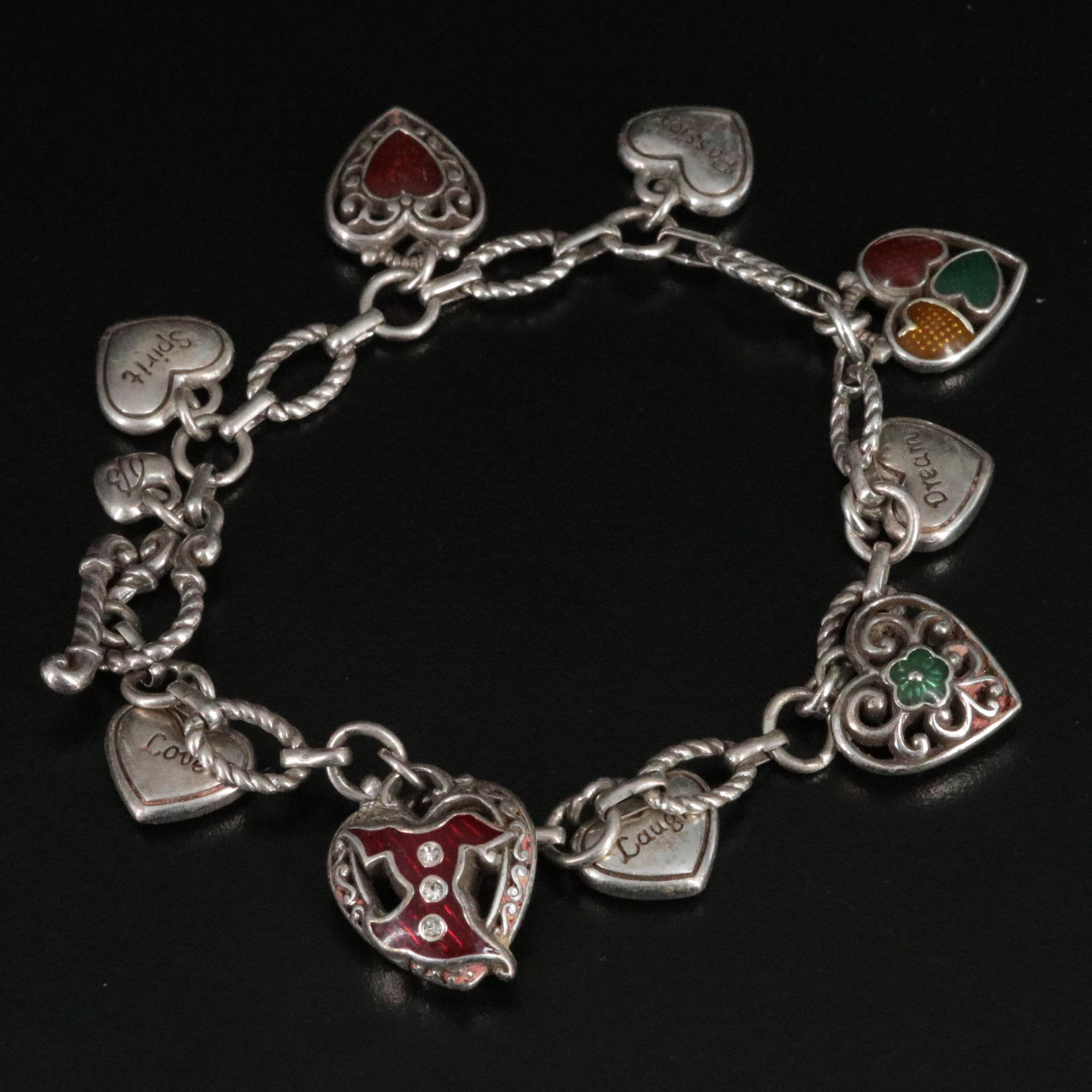 Charm Bracelet Collection Featuring Brighton