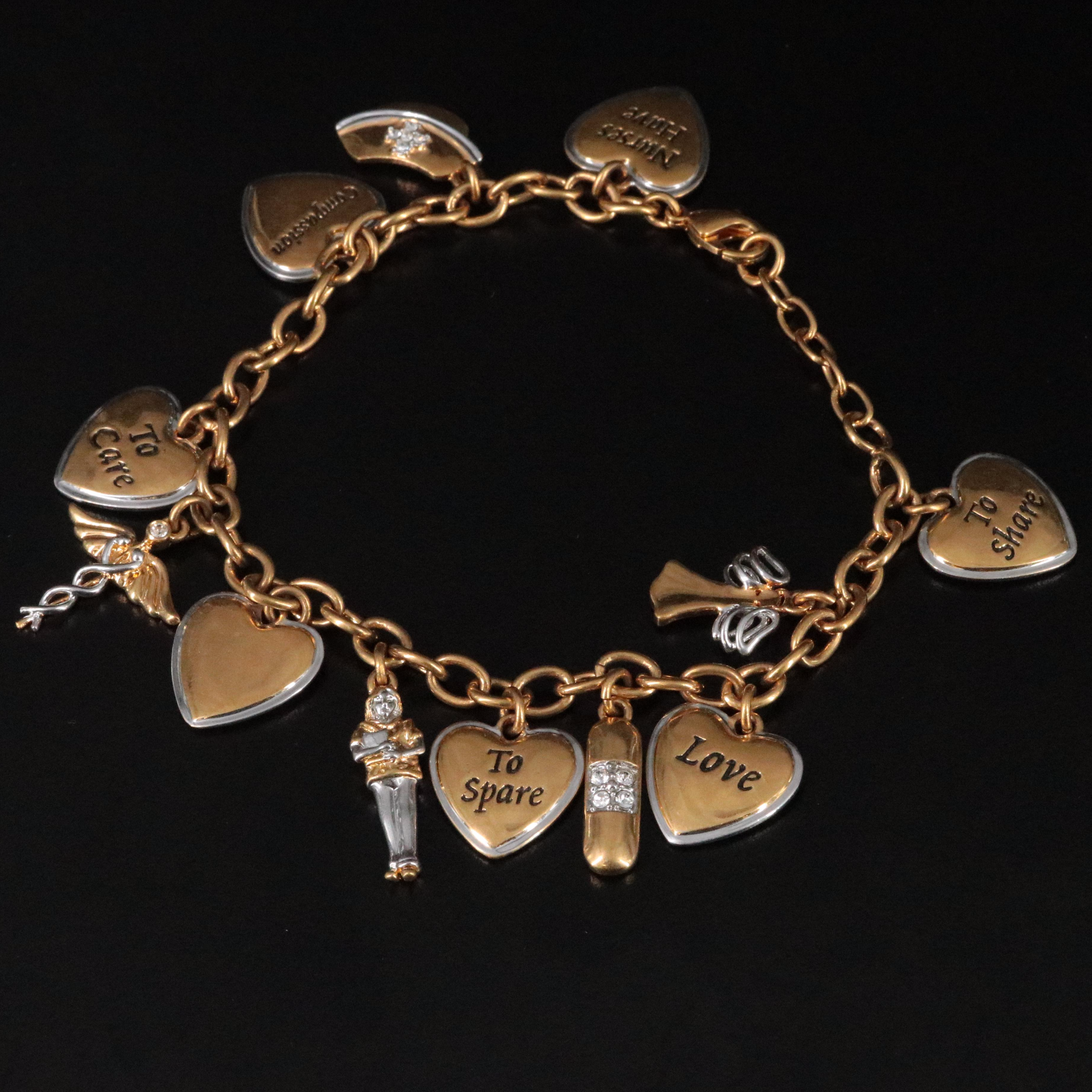 Charm Bracelet Collection Featuring Brighton