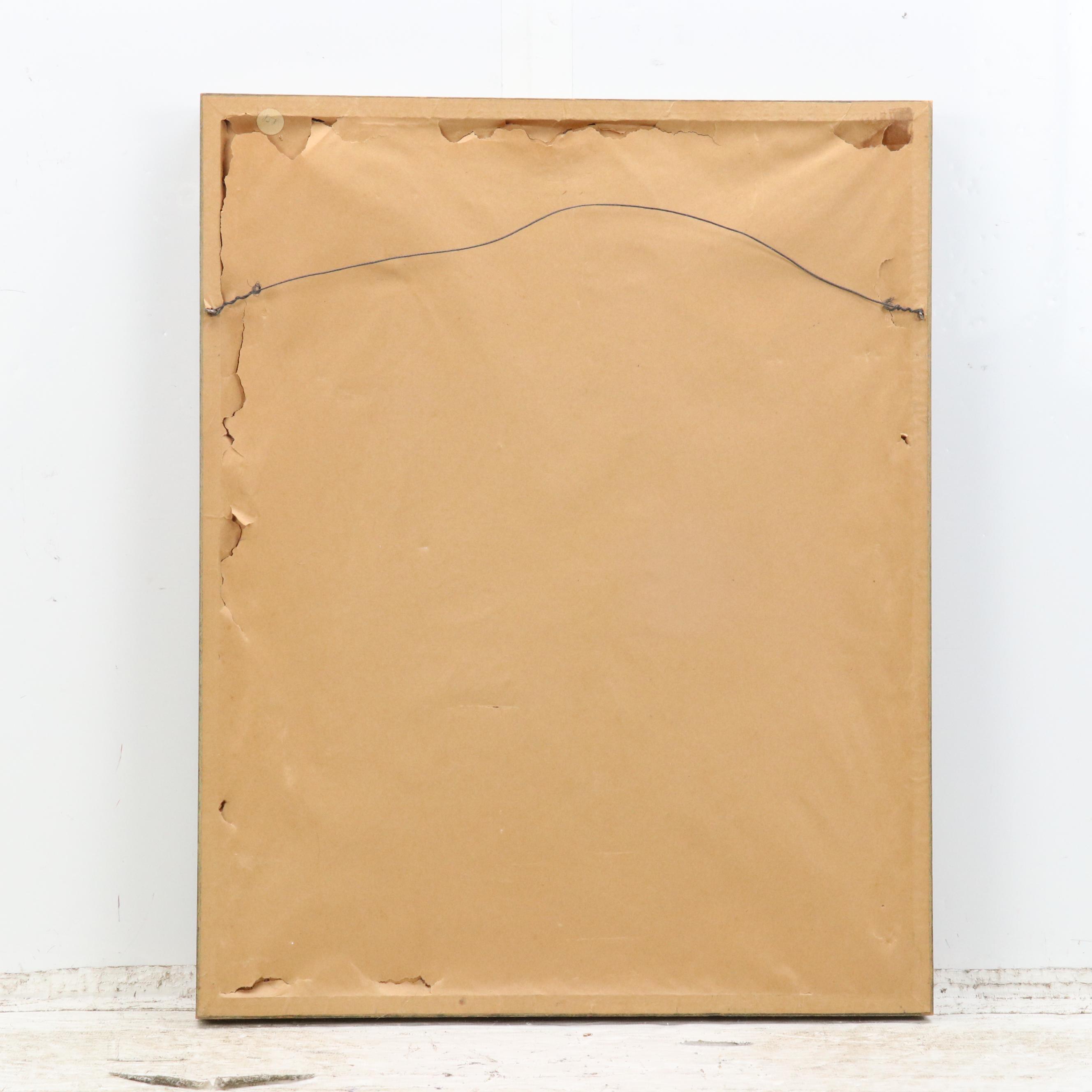 Leslie Larsson Serigraph of Performer and Horse, Mid-Late 20th Century