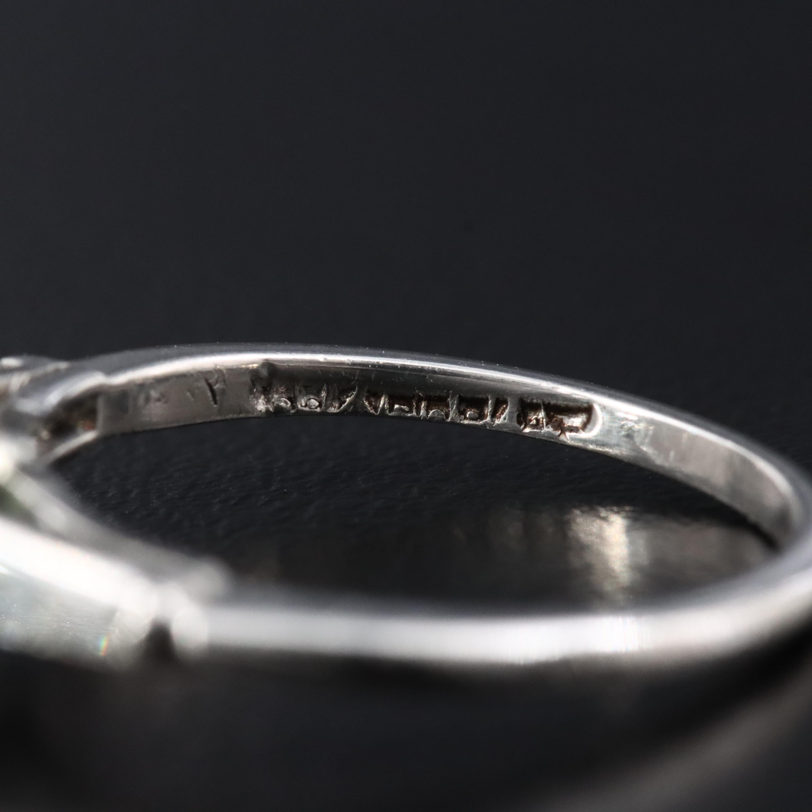 Platinum 2.06 CT Zambian Emerald and Diamond Ring with GIA Report