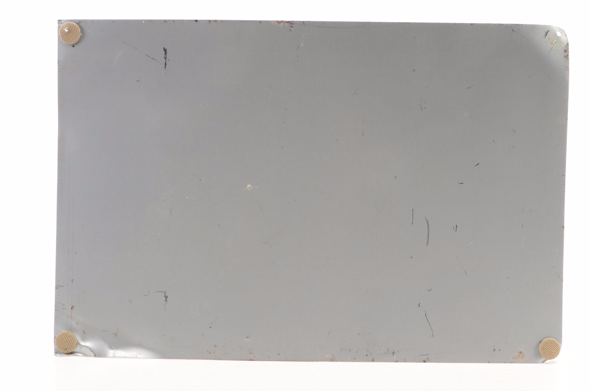 Thunderbird "High-Performance Luxury" Metal Sign