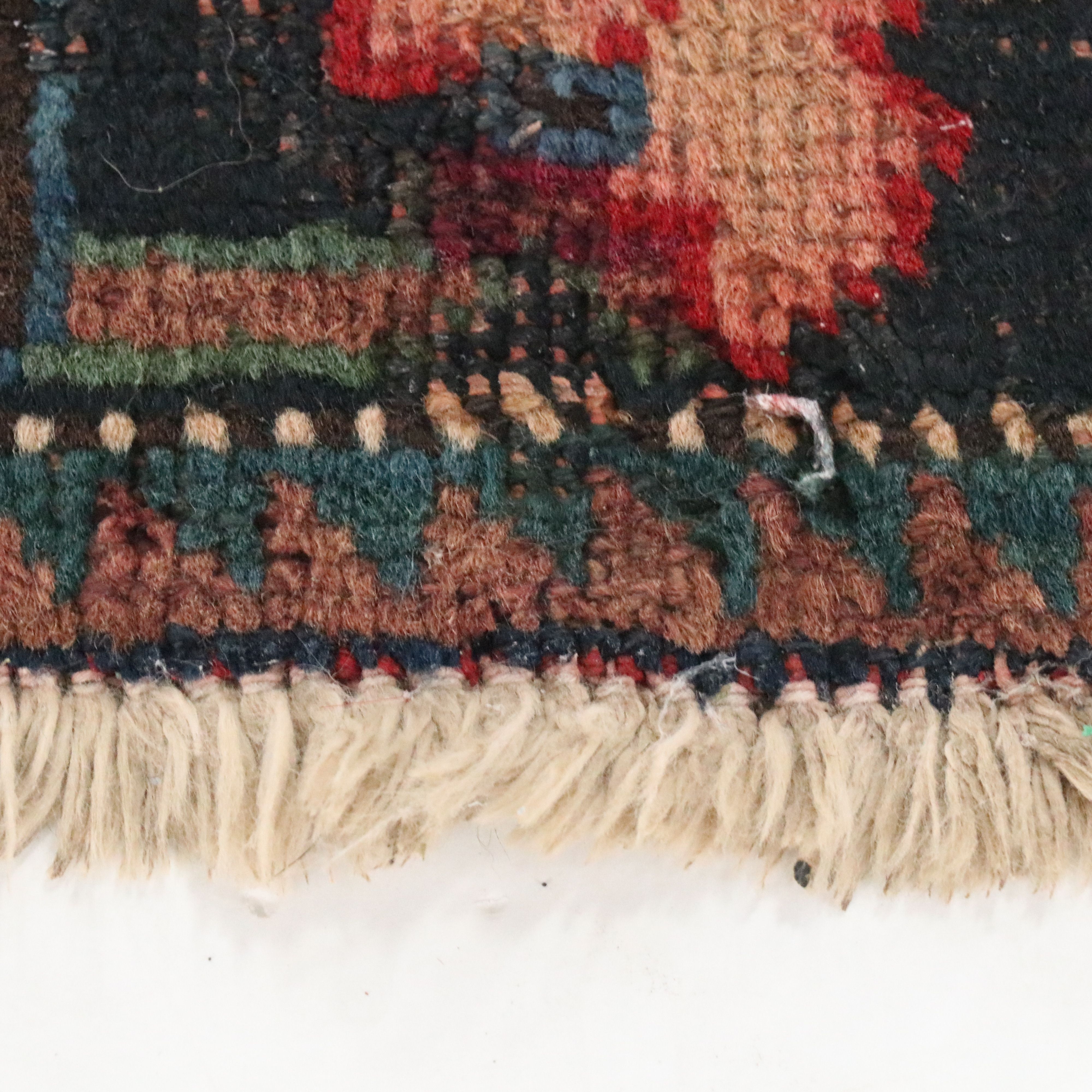 1'11 x 3' Hand-Knotted Caucasian Karabagh Accent Rug