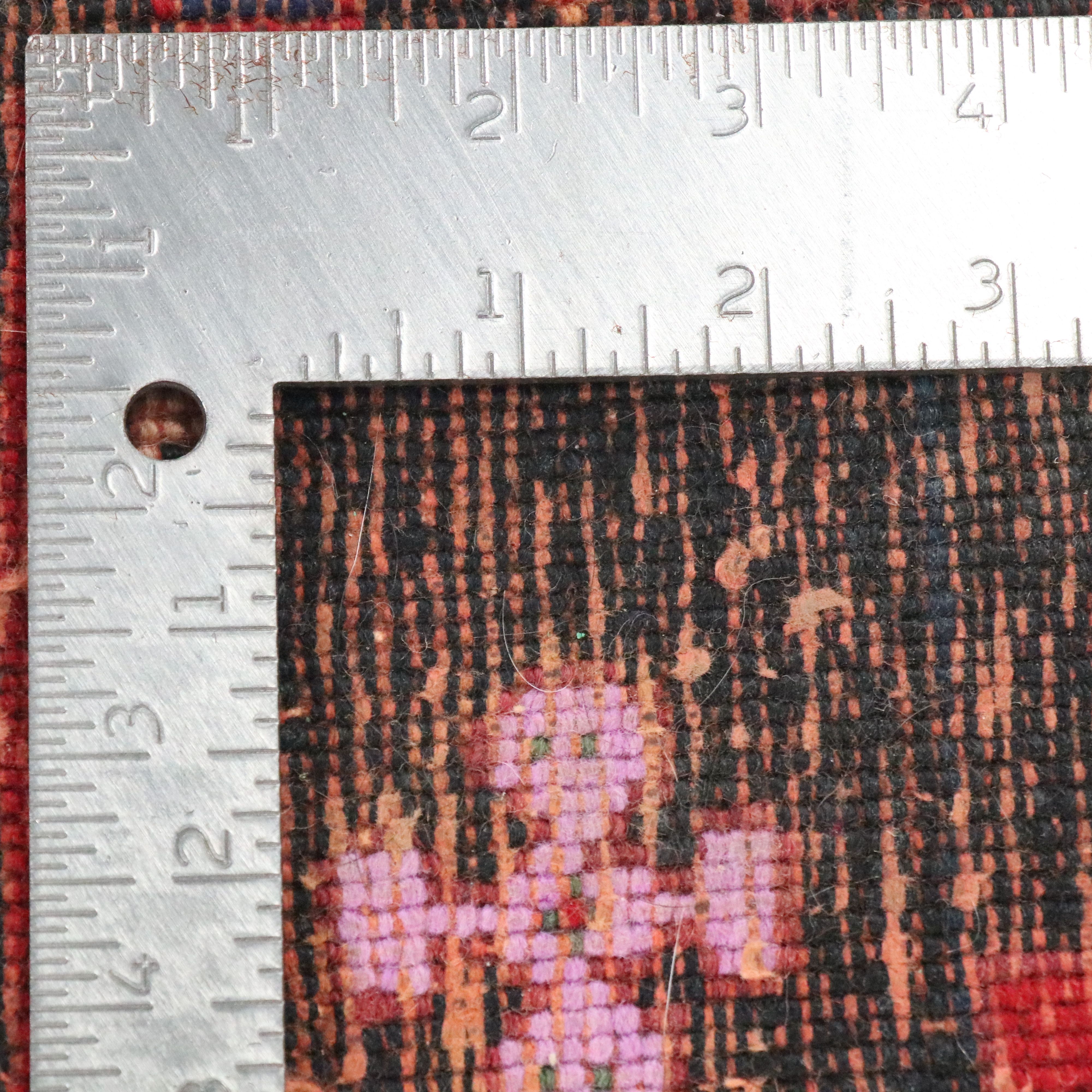 1'11 x 3' Hand-Knotted Caucasian Karabagh Accent Rug