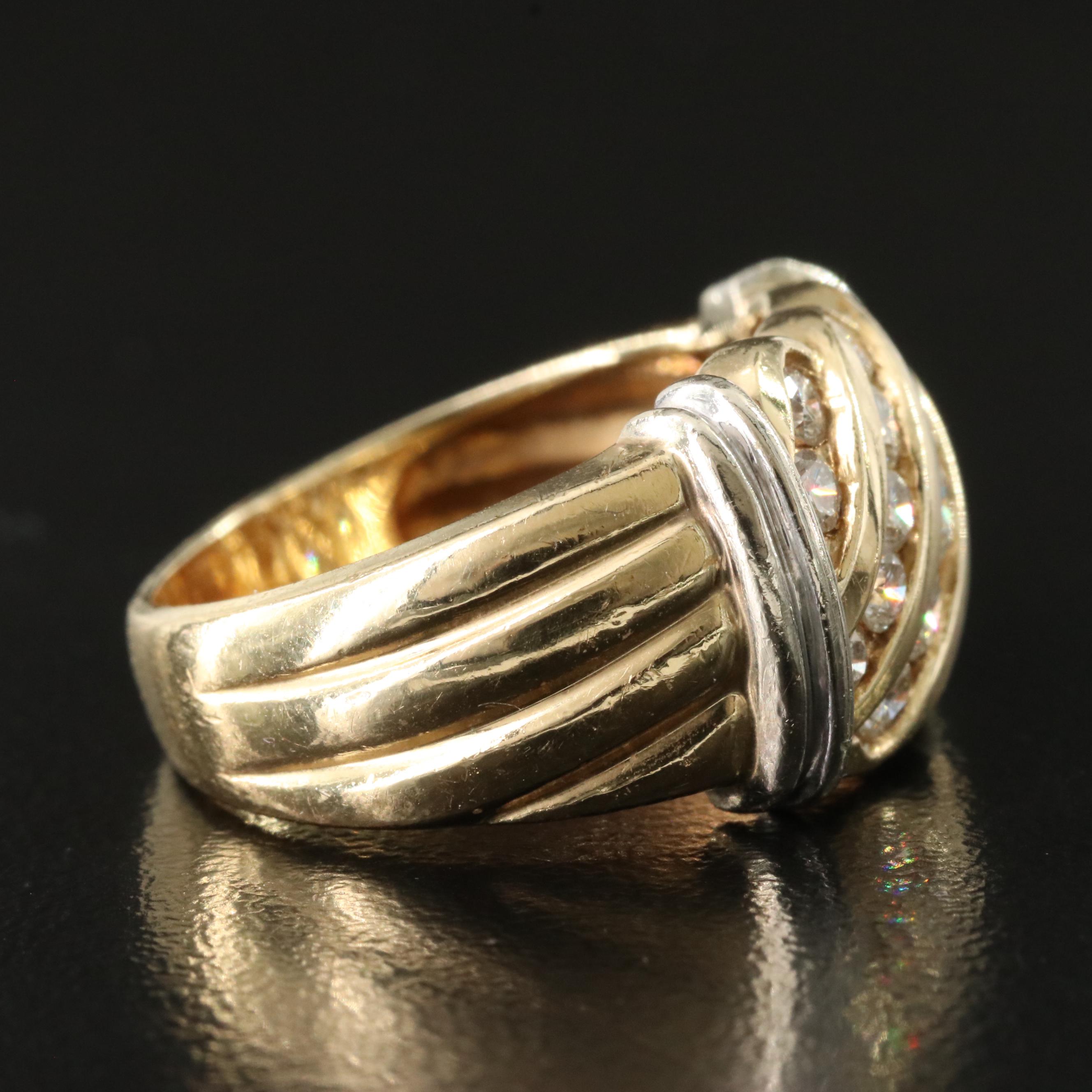 14K 0.74 CTW Diamond Ring