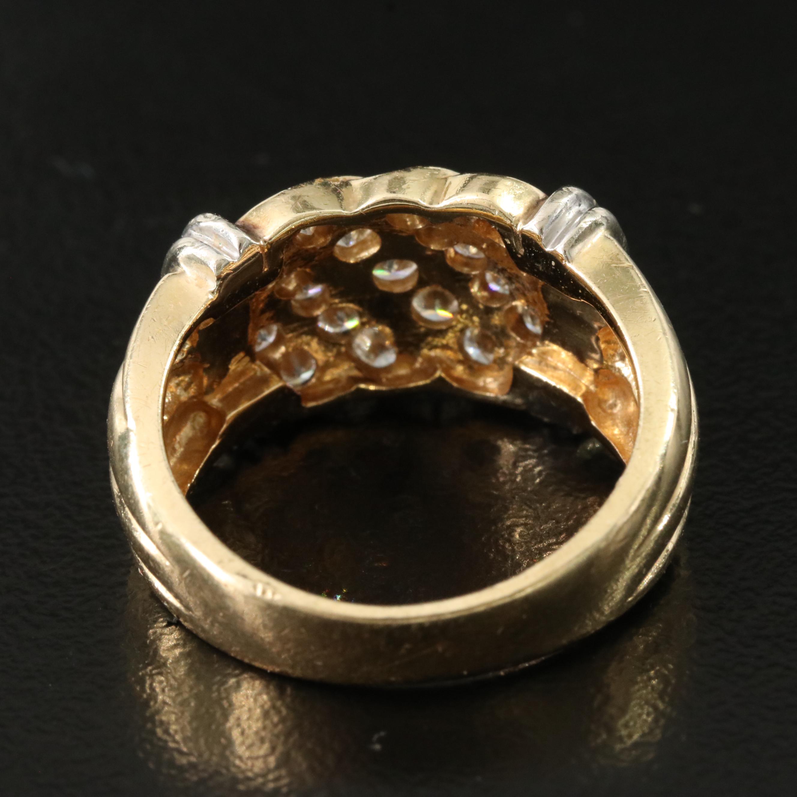 14K 0.74 CTW Diamond Ring